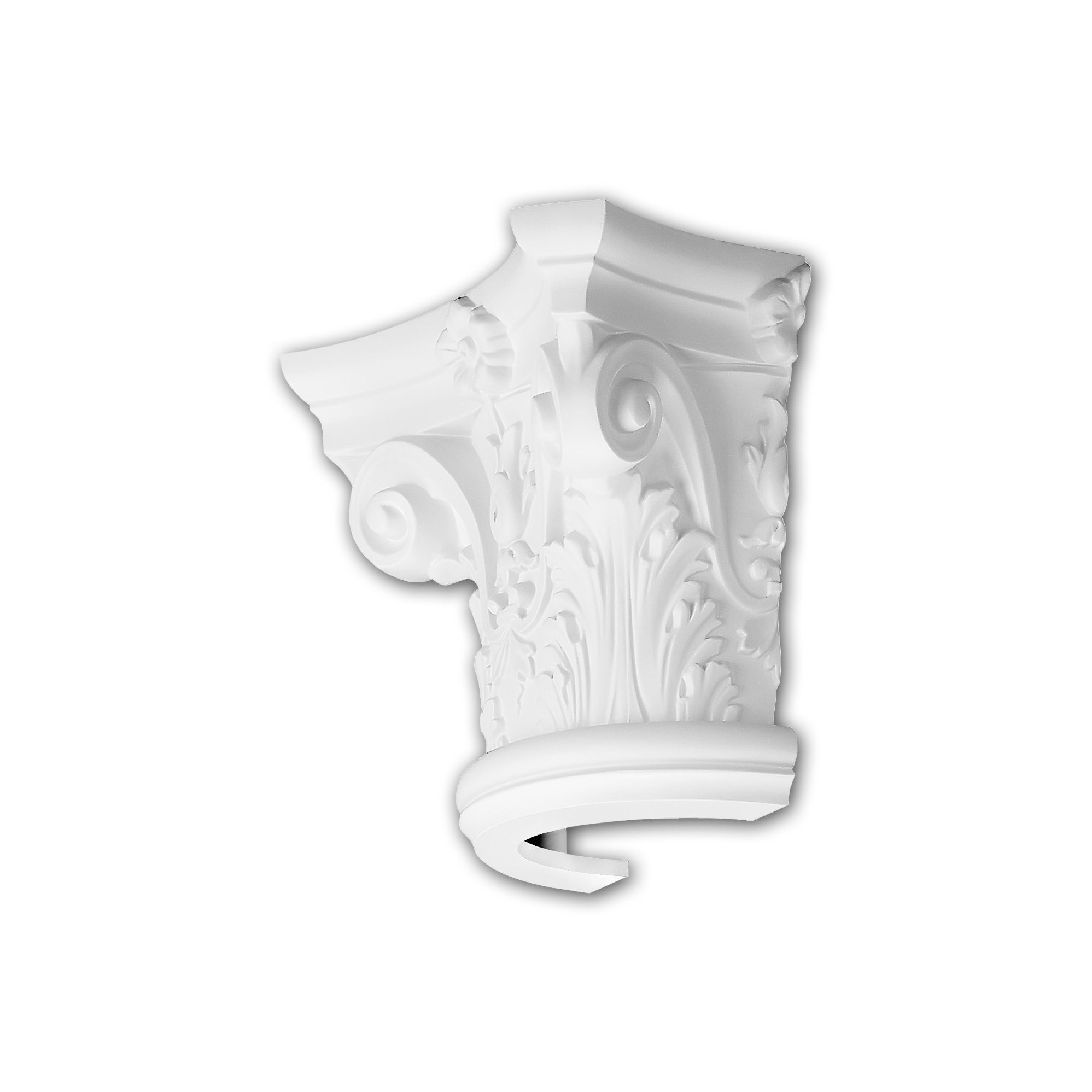 Display product Interior mouldings - Half column capital Profhome 115001 from manufacturer e-Delux