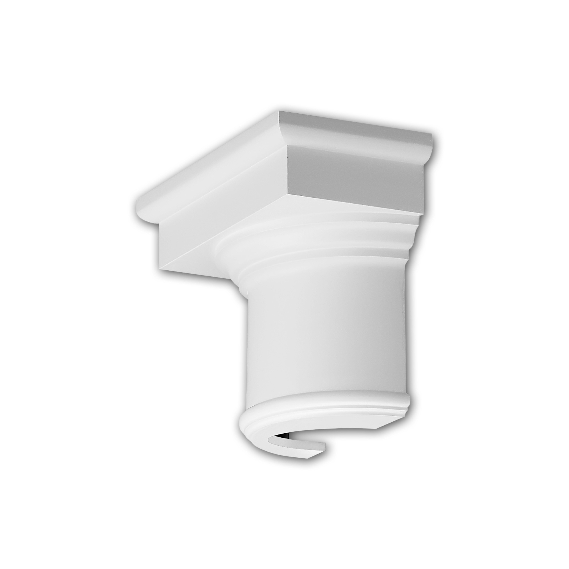 Mostra il prodotto Interior mouldings - Mezzo capitello Profhome Decor 115002 del produttore e-Delux