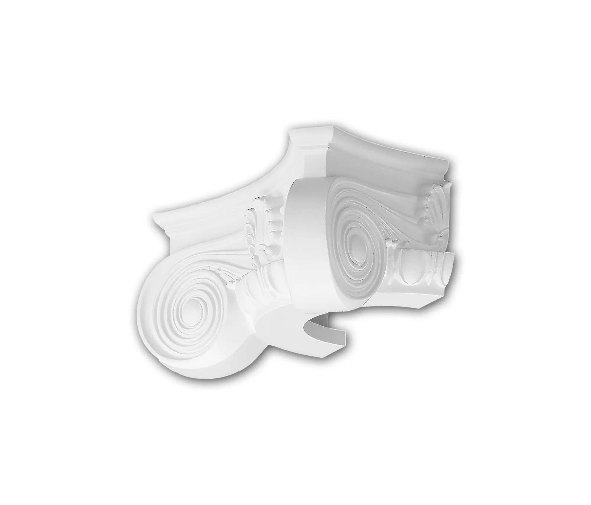 e-Delux - Interior mouldings - Half column capital Profhome 115003