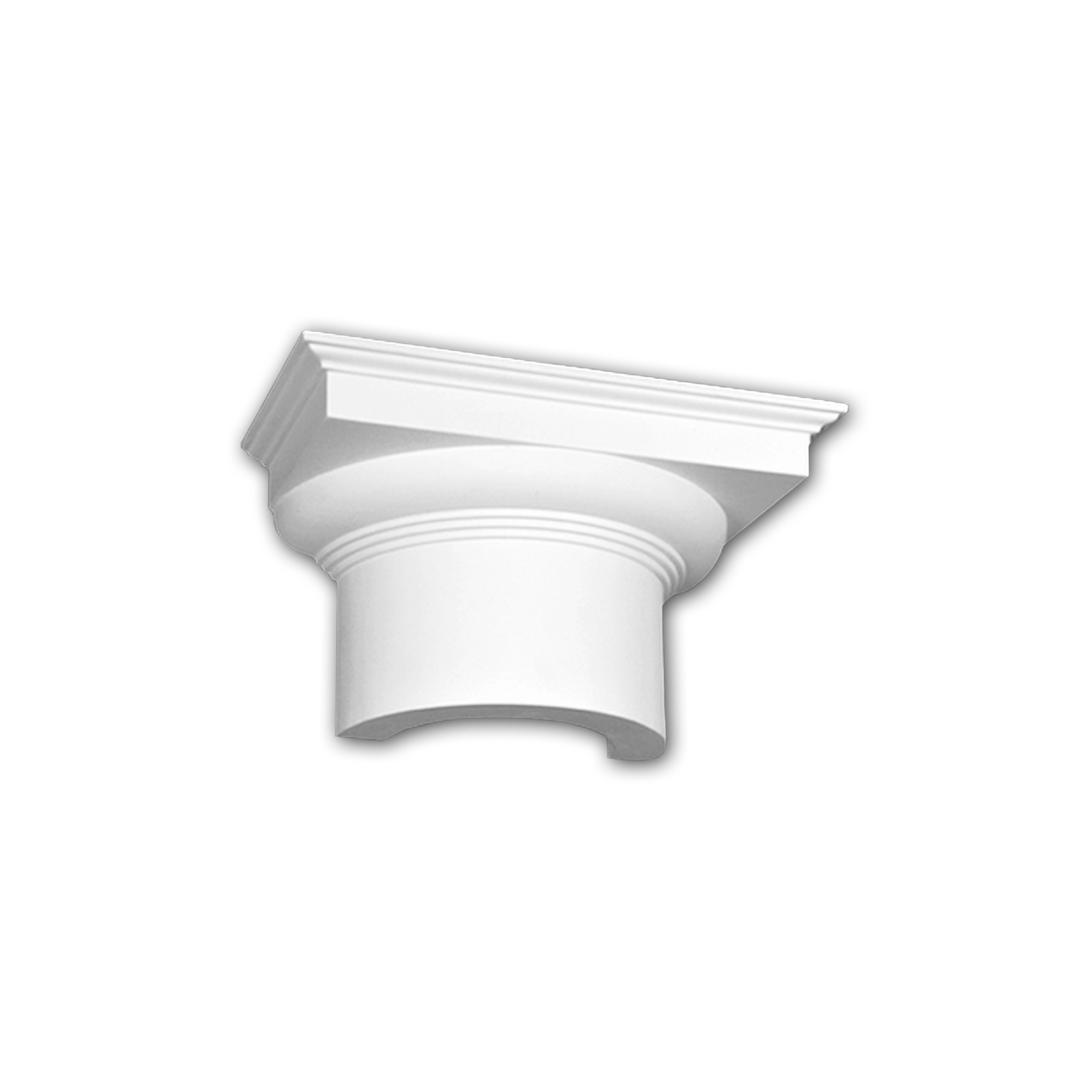 Afficher le produit Interior mouldings - Chapiteau de demi-colonne Profhome Decor 115005 du fabricant e-Delux