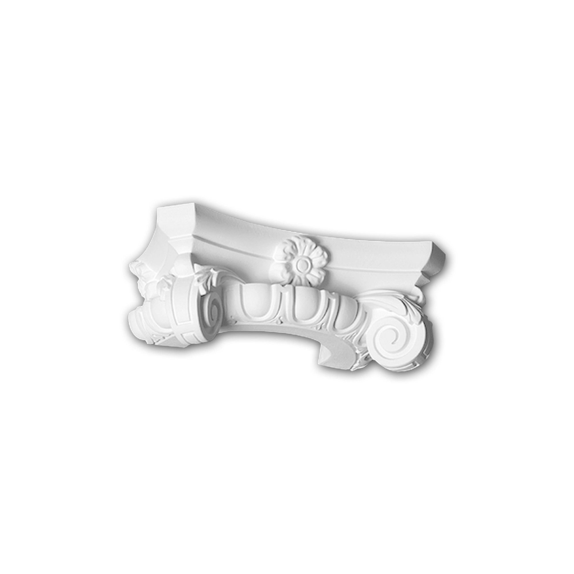 Mostra il prodotto Interior mouldings - Mezzo capitello Profhome Decor 115006 del produttore e-Delux