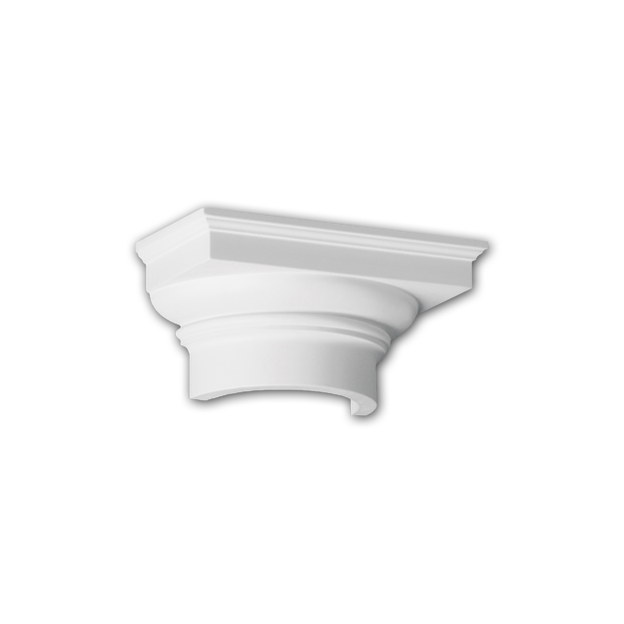 Afficher le produit Interior mouldings - Chapiteau de demi-colonne Profhome Decor 115008 du fabricant e-Delux