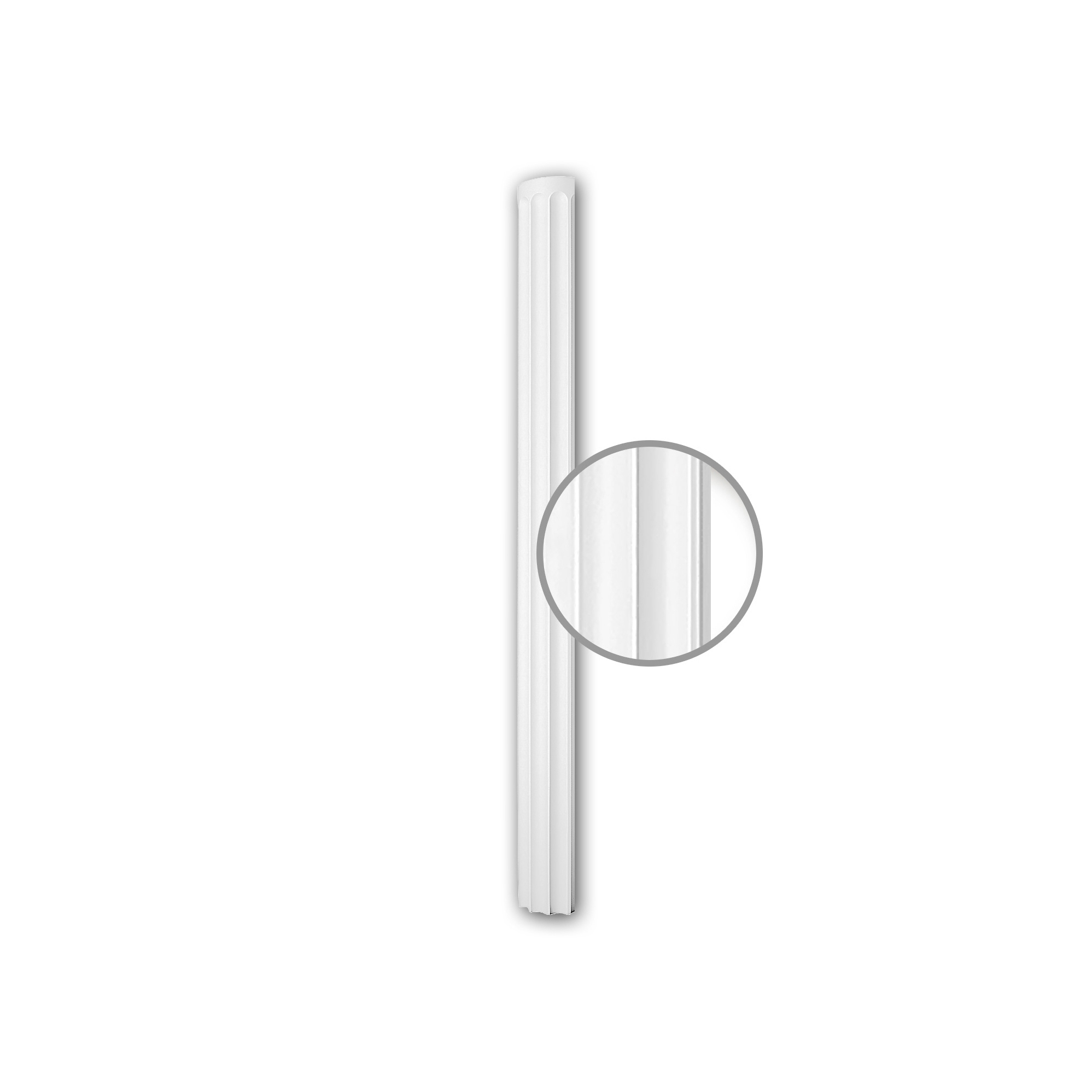 Mostrar el producto Interior mouldings - Fuste de media columna Profhome Decor 116010 del fabricante e-Delux