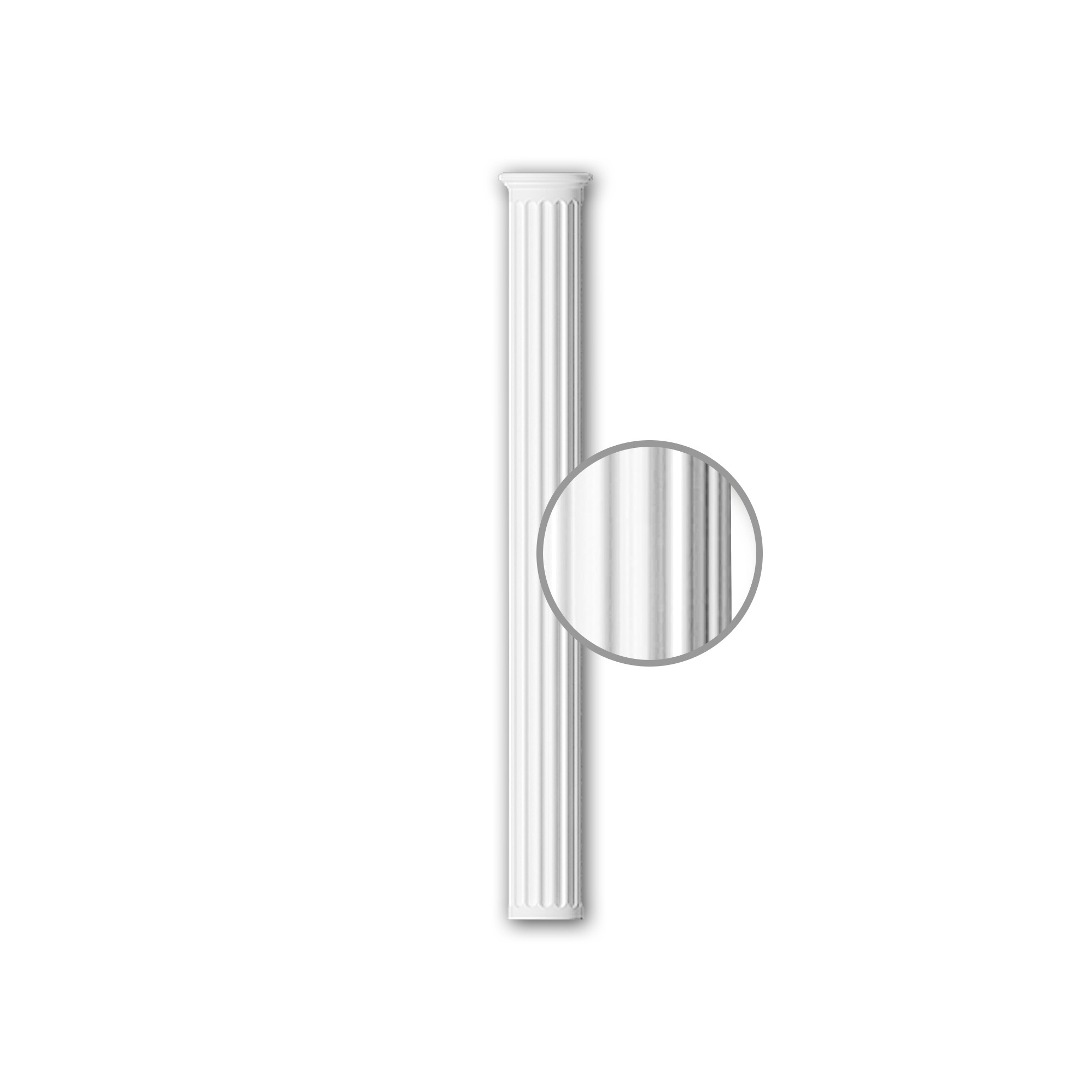Display product Interior mouldings - Half column shaft Profhome 116011 from manufacturer e-Delux