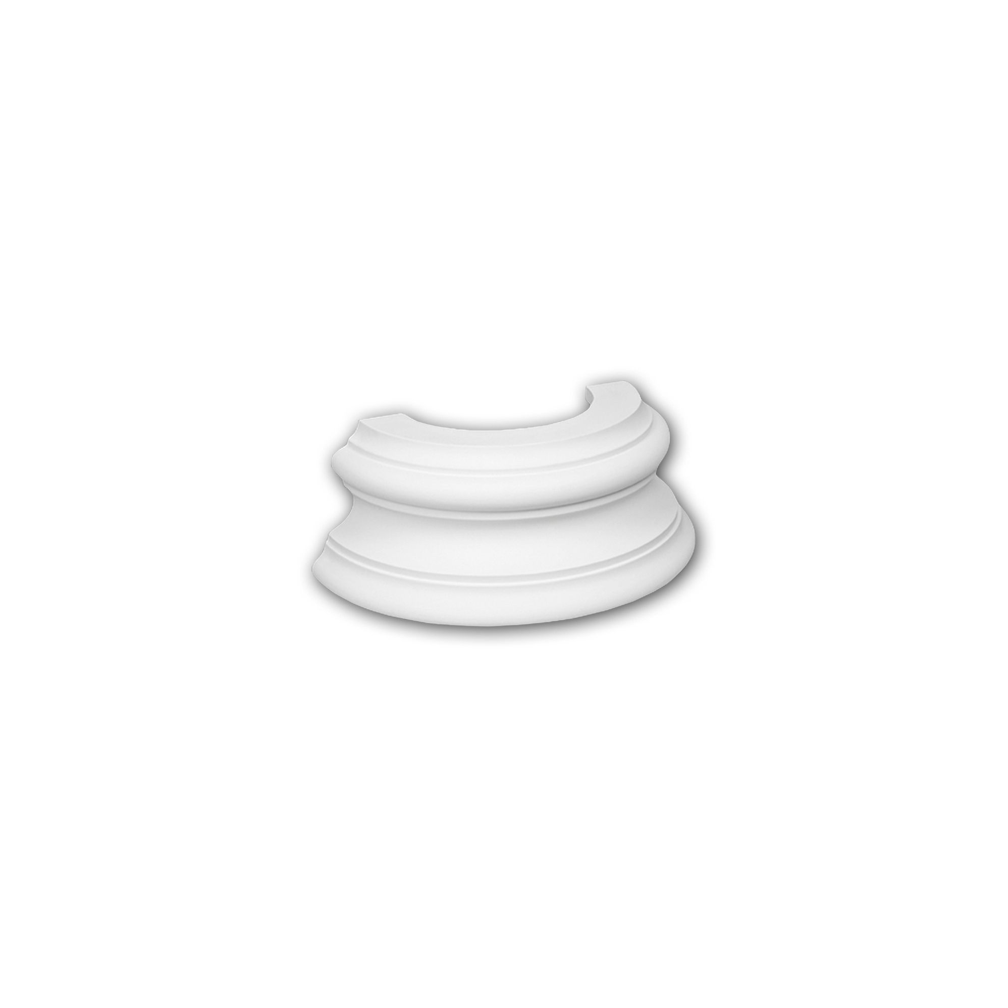 Produkt Interior mouldings - Halbsäulen Sockel Profhome Decor 117400 des Herstellers e-Delux anzeigen