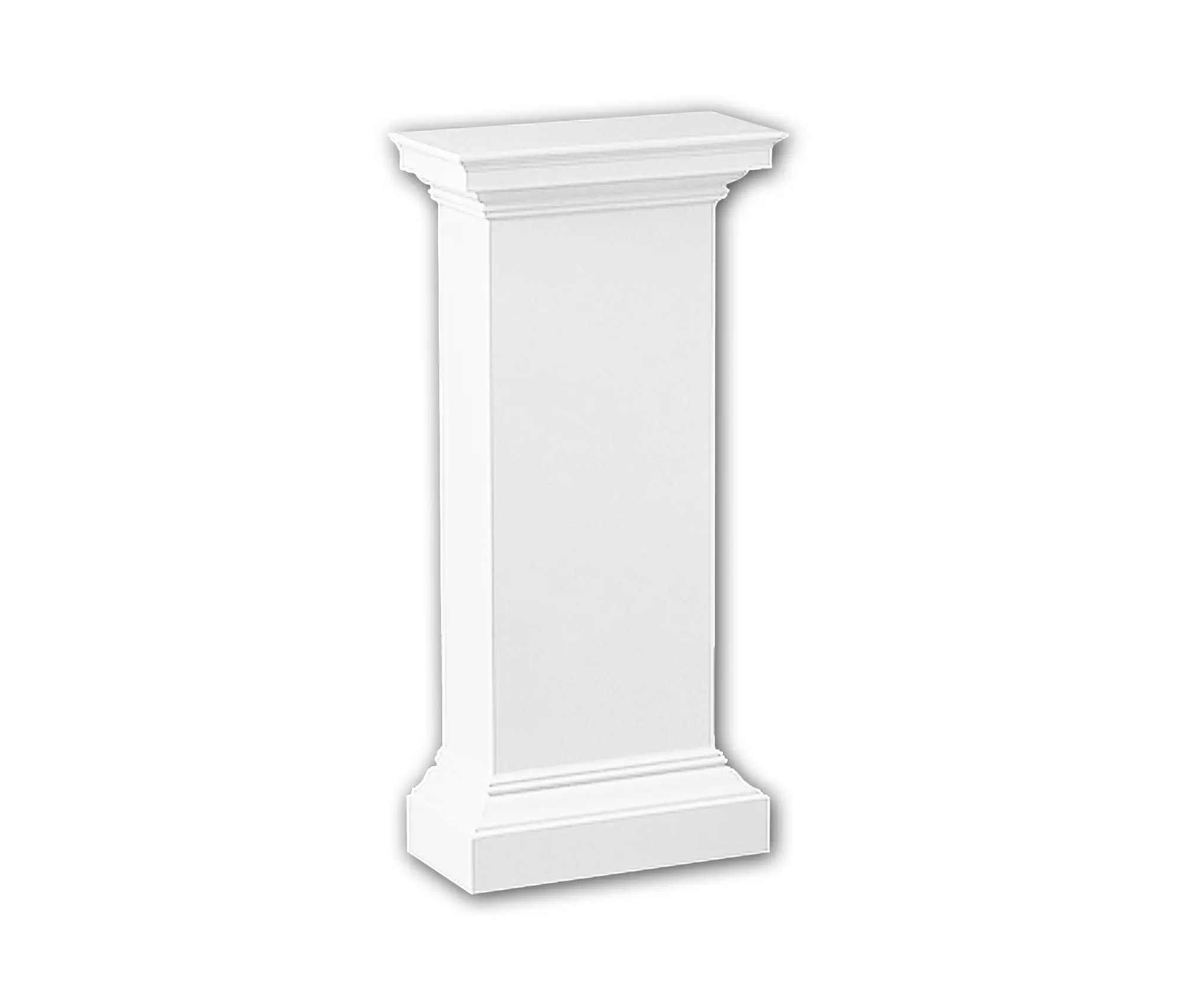 e-Delux - Interior mouldings - Half column pedestal Profhome 118002