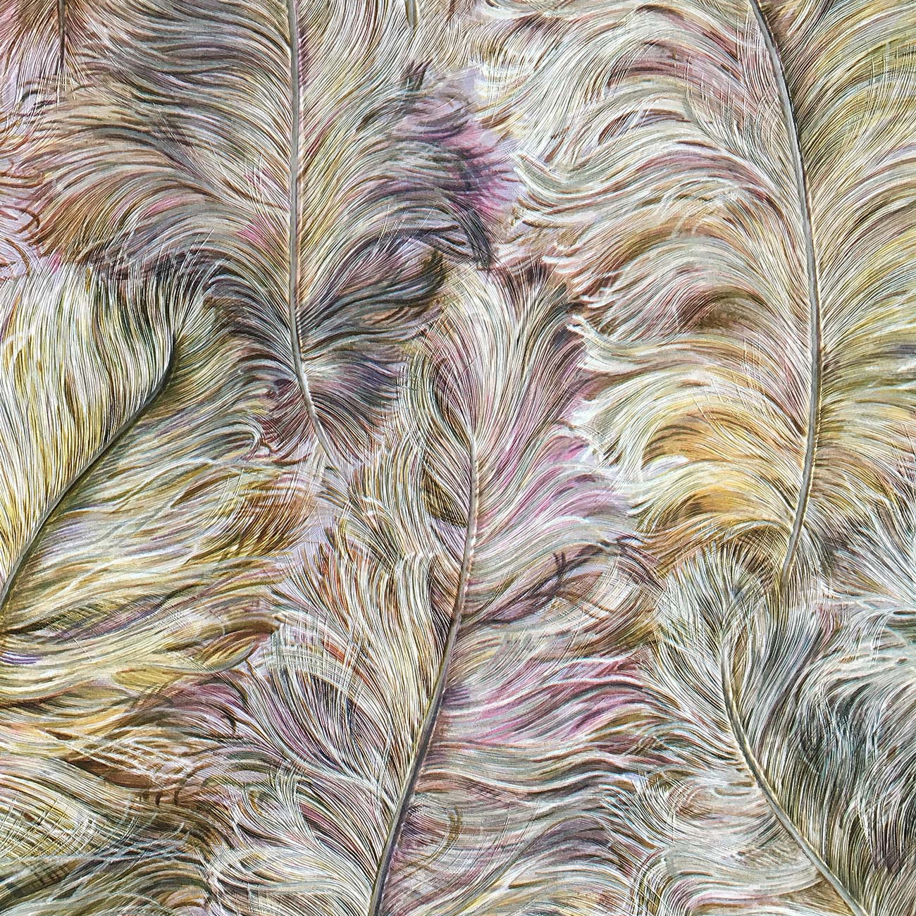 CAHILL - Feather wallpaper Profhome 822205