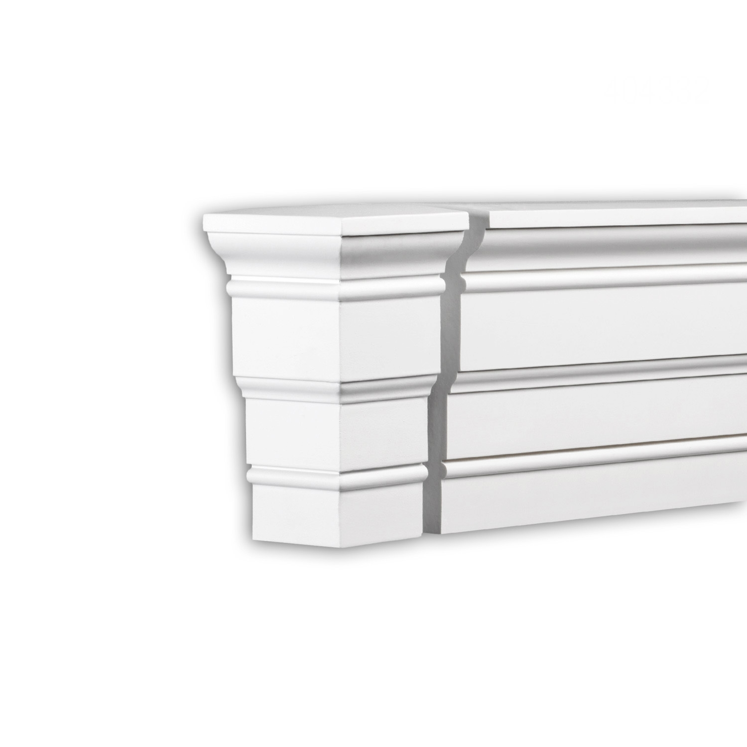 Afficher le produit Facade mouldings - Élément d'aboutement Profhome Decor 404332 du fabricant e-Delux