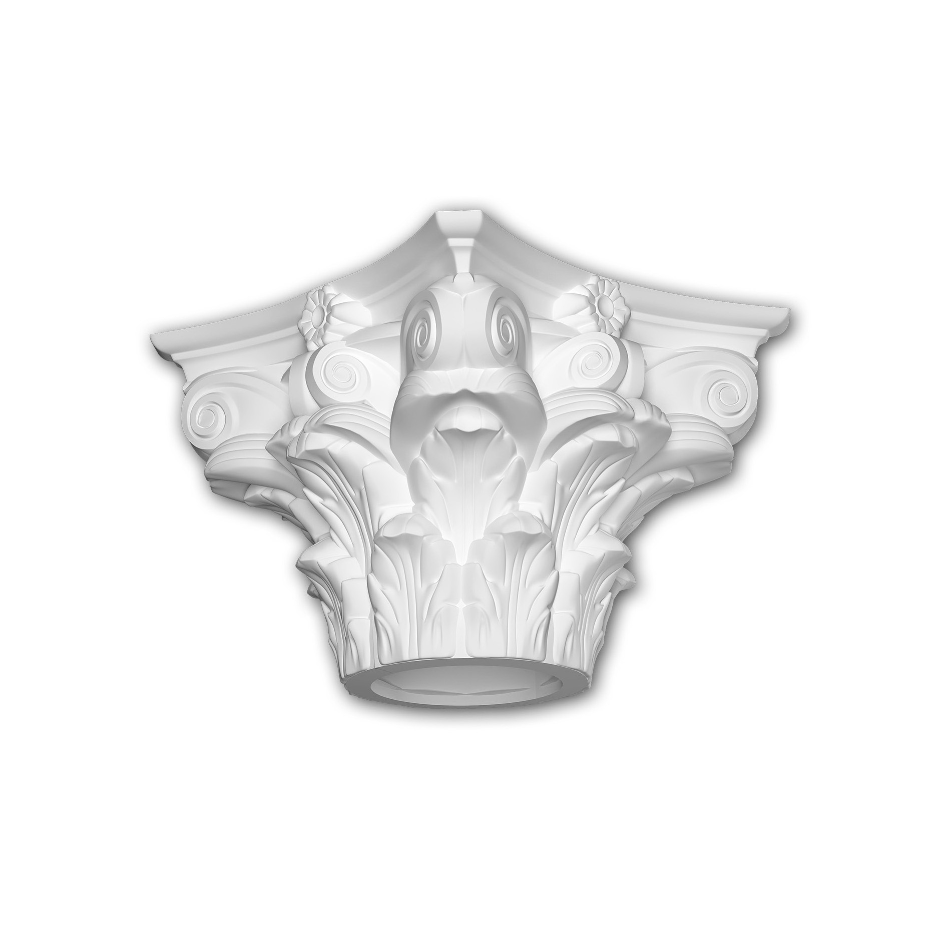 Afficher le produit Facade mouldings - Chapiteau de colonne Profhome Decor 411302 du fabricant e-Delux