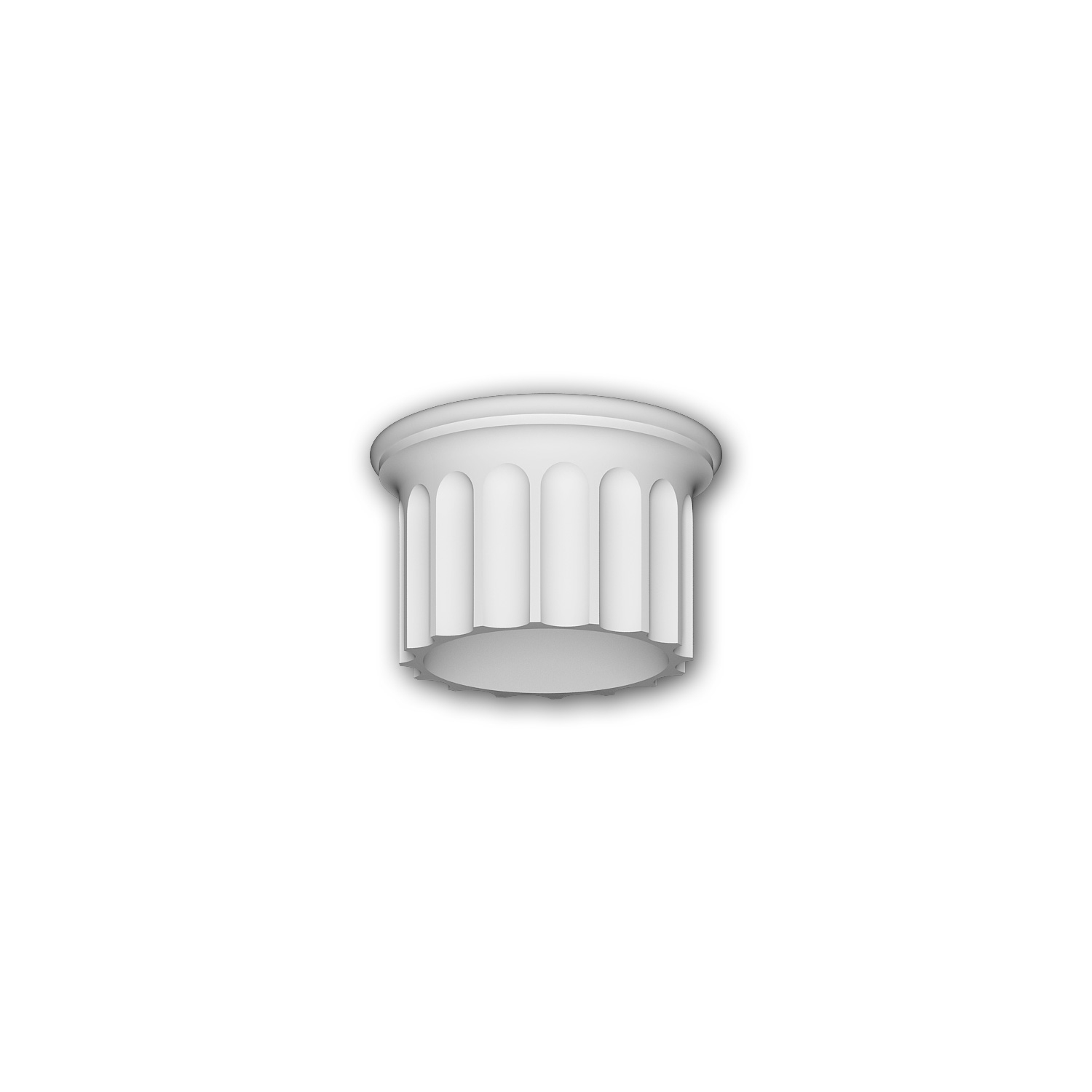 Mostra il prodotto Facade mouldings - Segmento di colonna completa Profhome Decor 412003 del produttore e-Delux