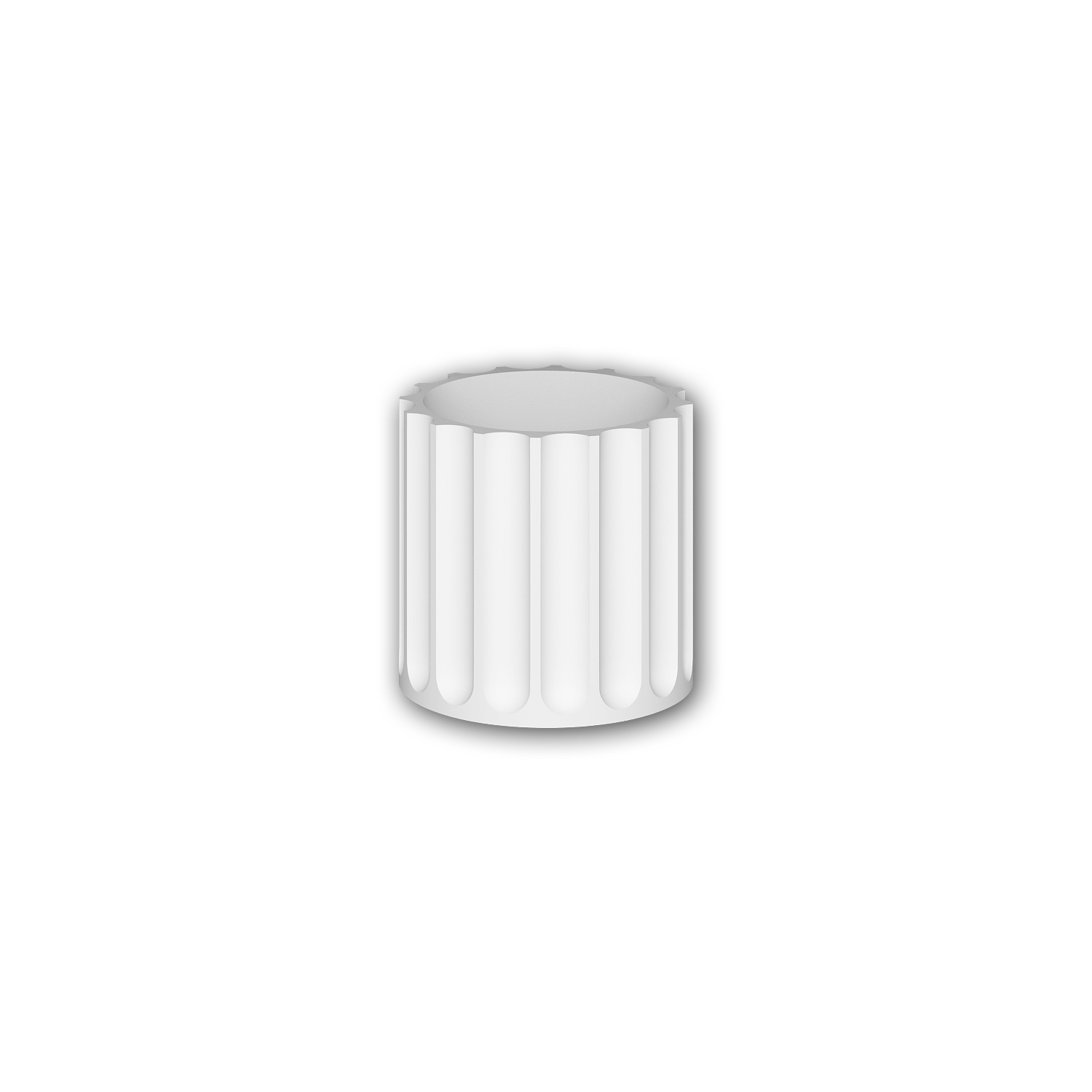 Mostrar el producto Facade mouldings - Segmento de columna Profhome Decor 412005 del fabricante e-Delux
