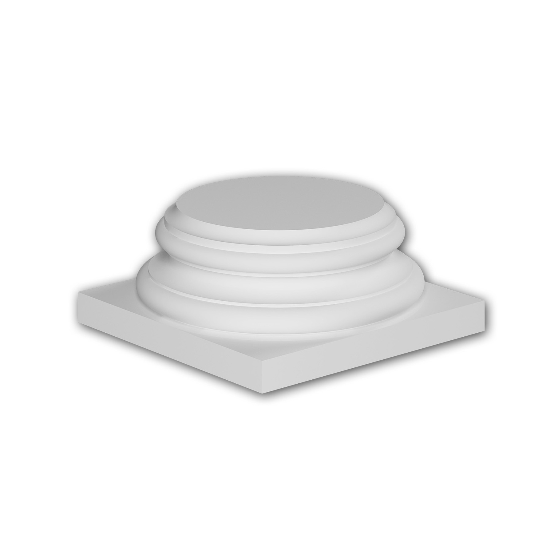 Display product Facade mouldings - Full column segment Profhome Decor 413002 from manufacturer e-Delux