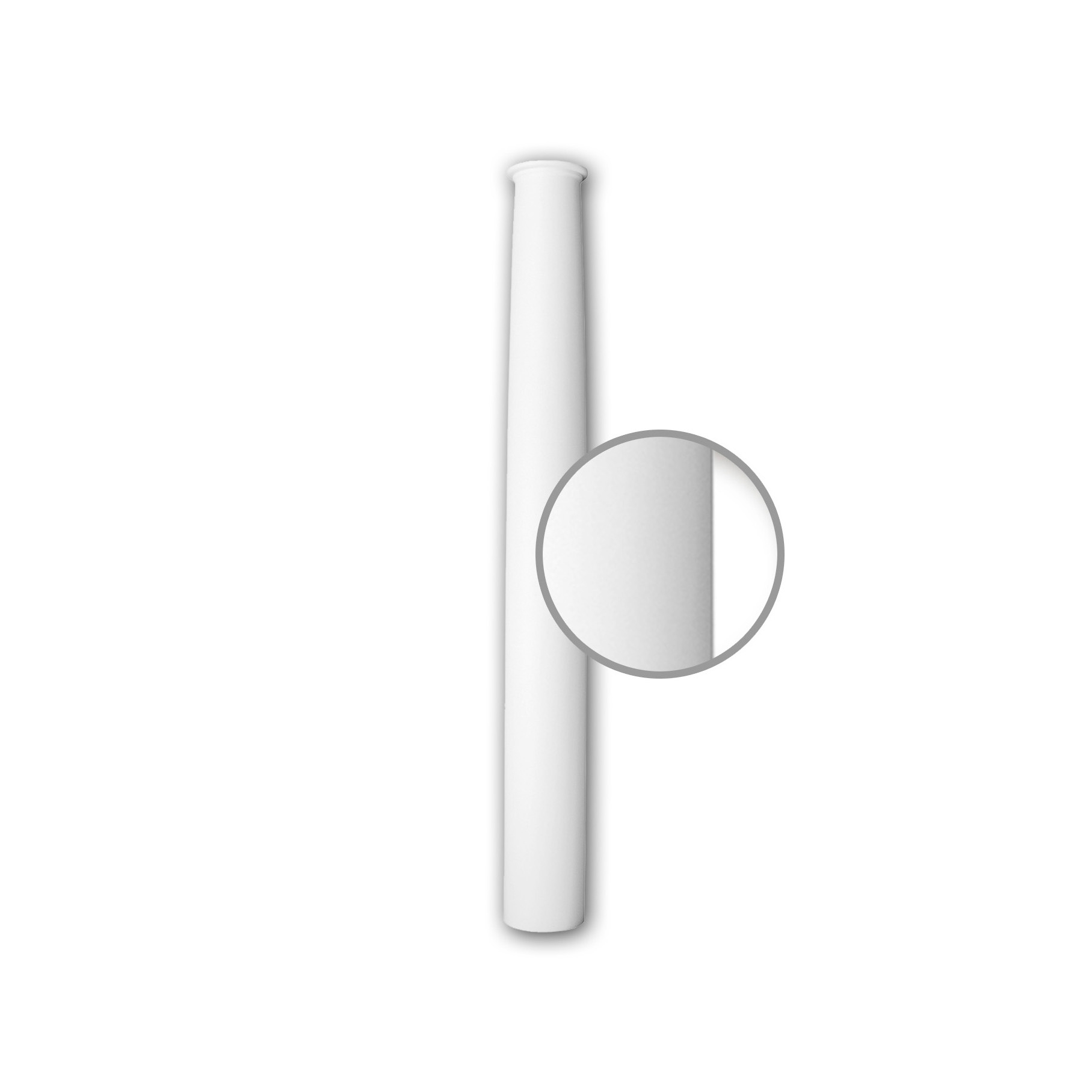 Afficher le produit Facade mouldings - Fût de demi-colonne Profhome Decor 416202 du fabricant e-Delux