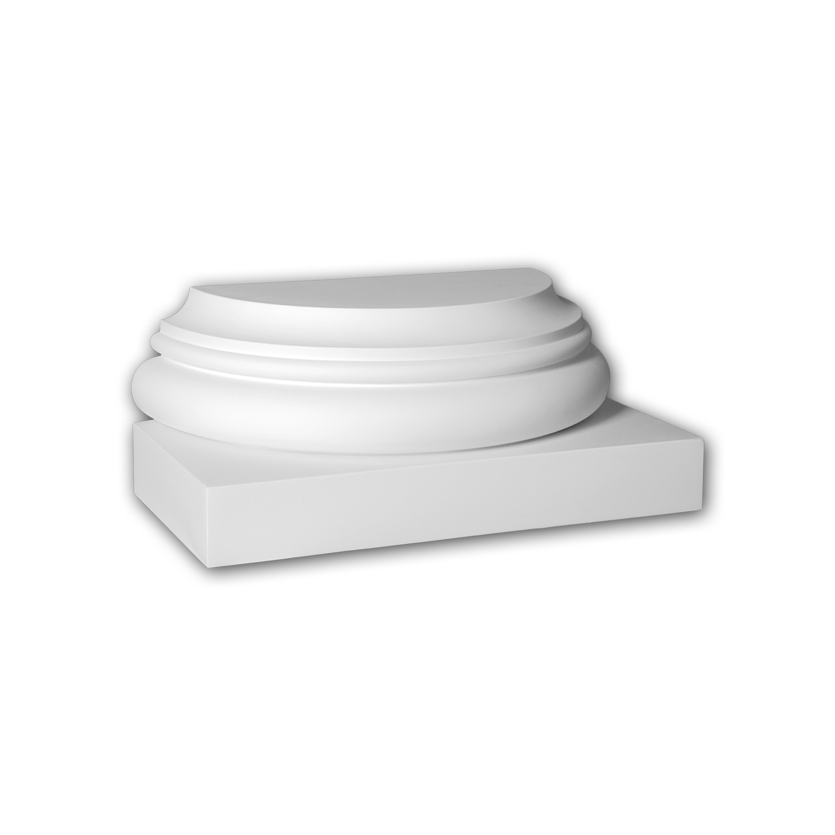 Afficher le produit Facade mouldings - Pied de demi-colonne Profhome Decor 417101 du fabricant e-Delux