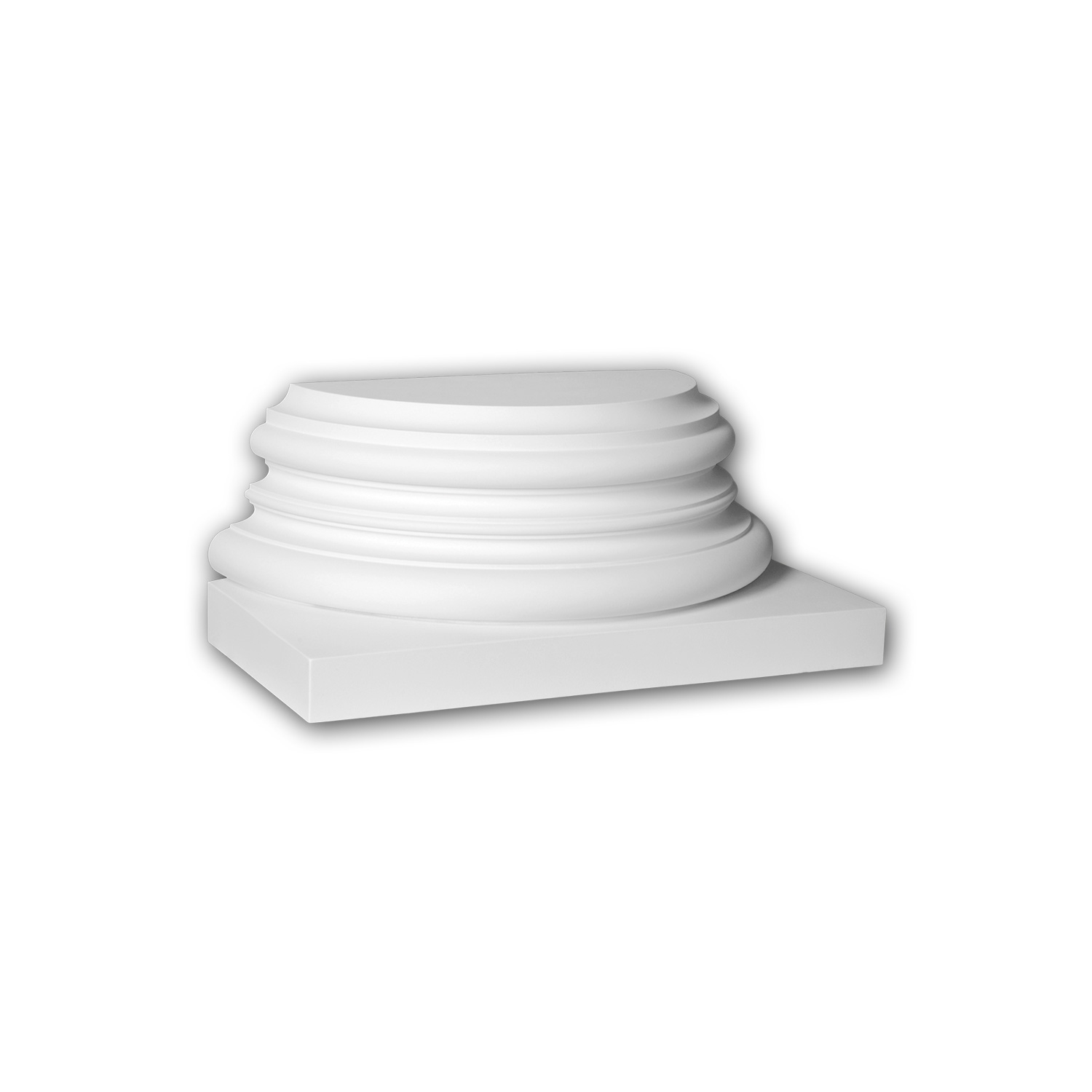 Mostrar el producto Facade mouldings - Zócalo de media columna Profhome Decor 417301 del fabricante e-Delux