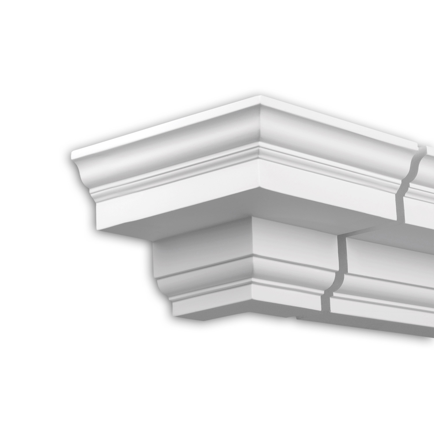 Display product Facade mouldings - External Angle Joint Element Profhome Decor 432111 from manufacturer e-Delux