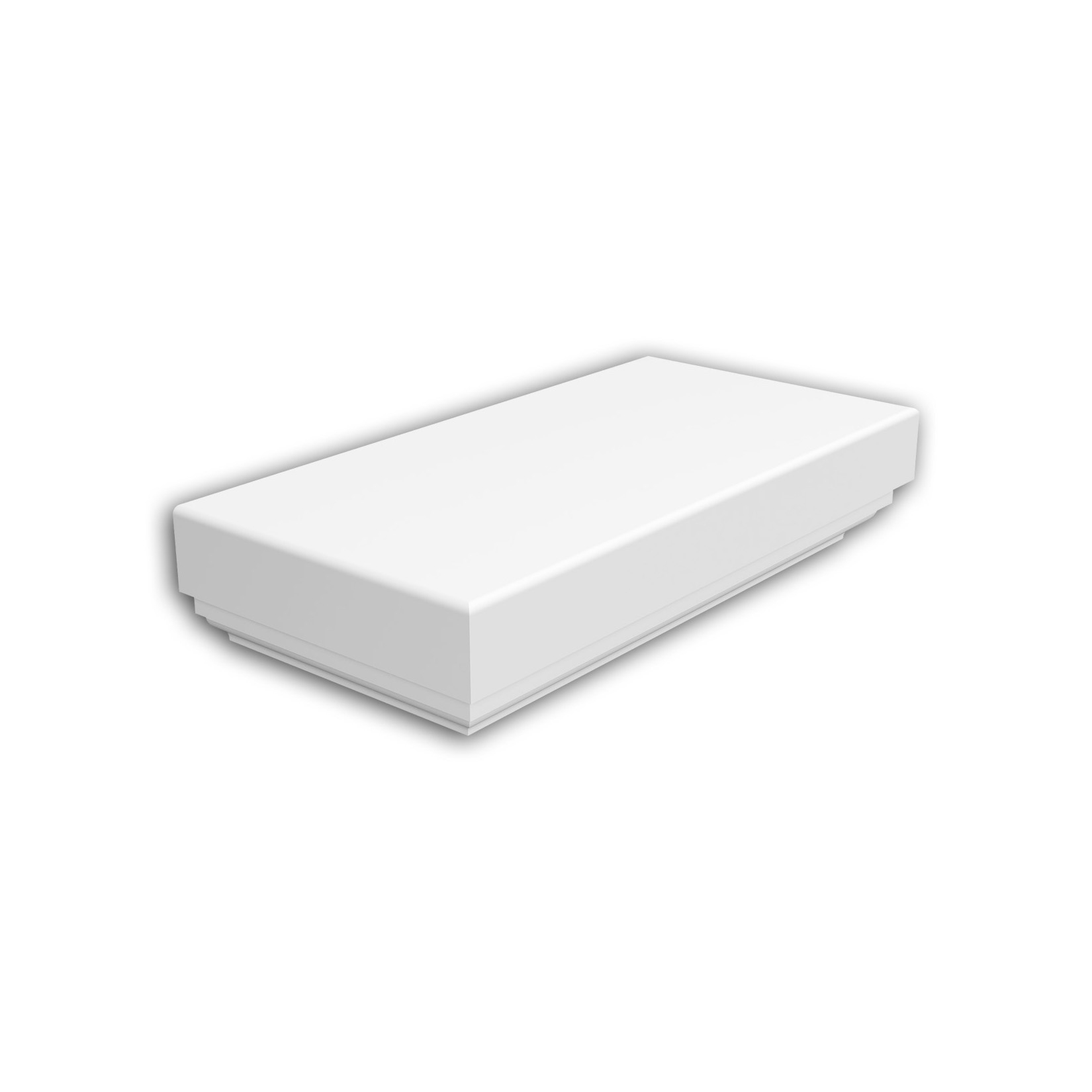 Display product Facade mouldings - Half Balustrade Cap Profhome Decor 473111 from manufacturer e-Delux