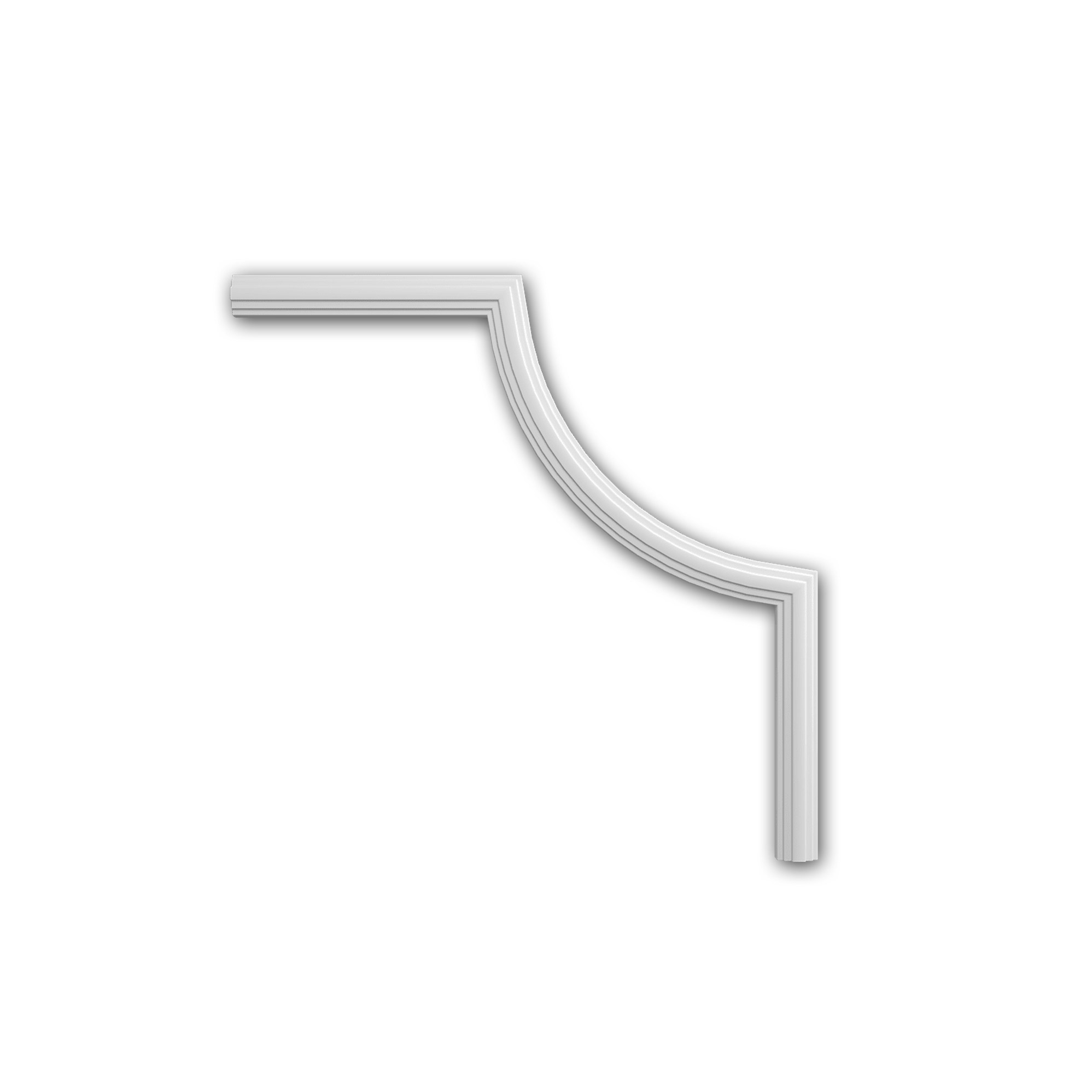 Display product Interior mouldings - Corner element Profhome 152810 from manufacturer e-Delux