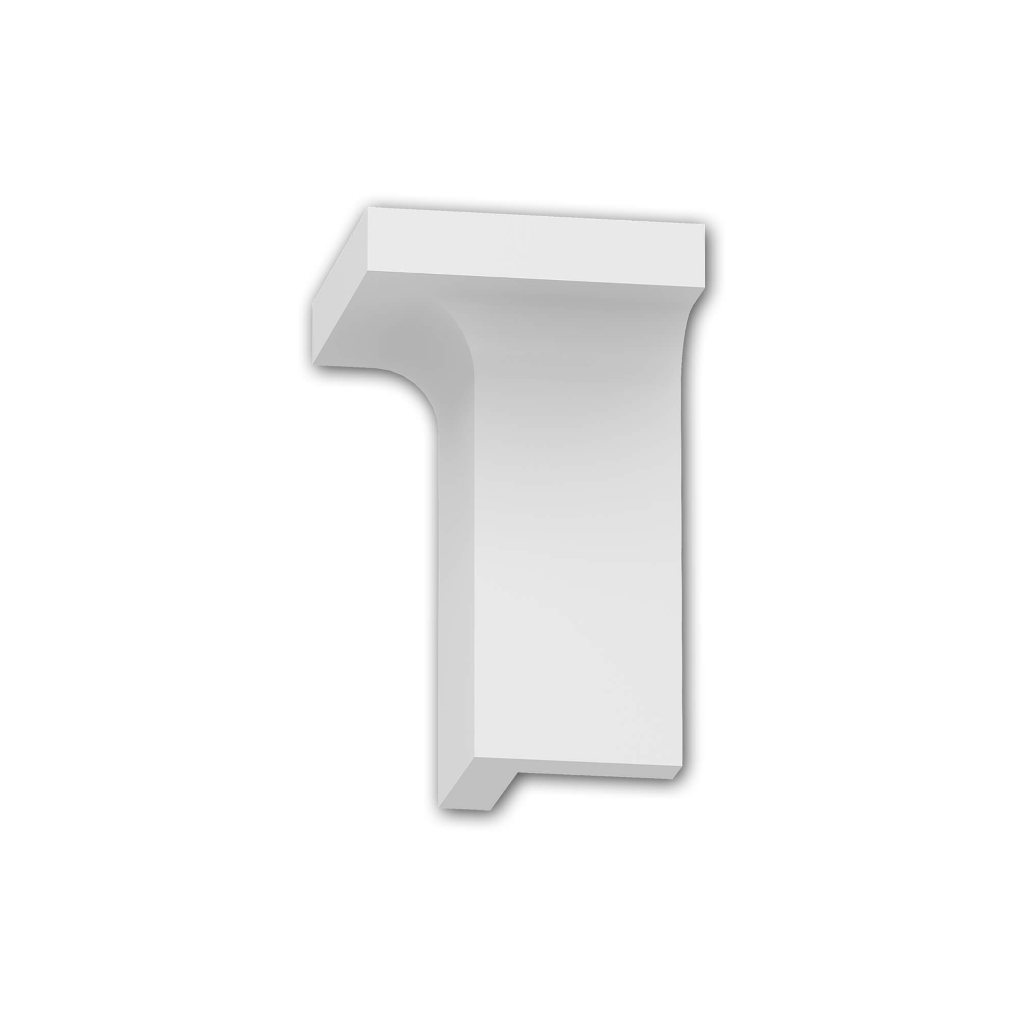 Display product Interior mouldings - External angle joint element Profhome Decor 152818 from manufacturer e-Delux