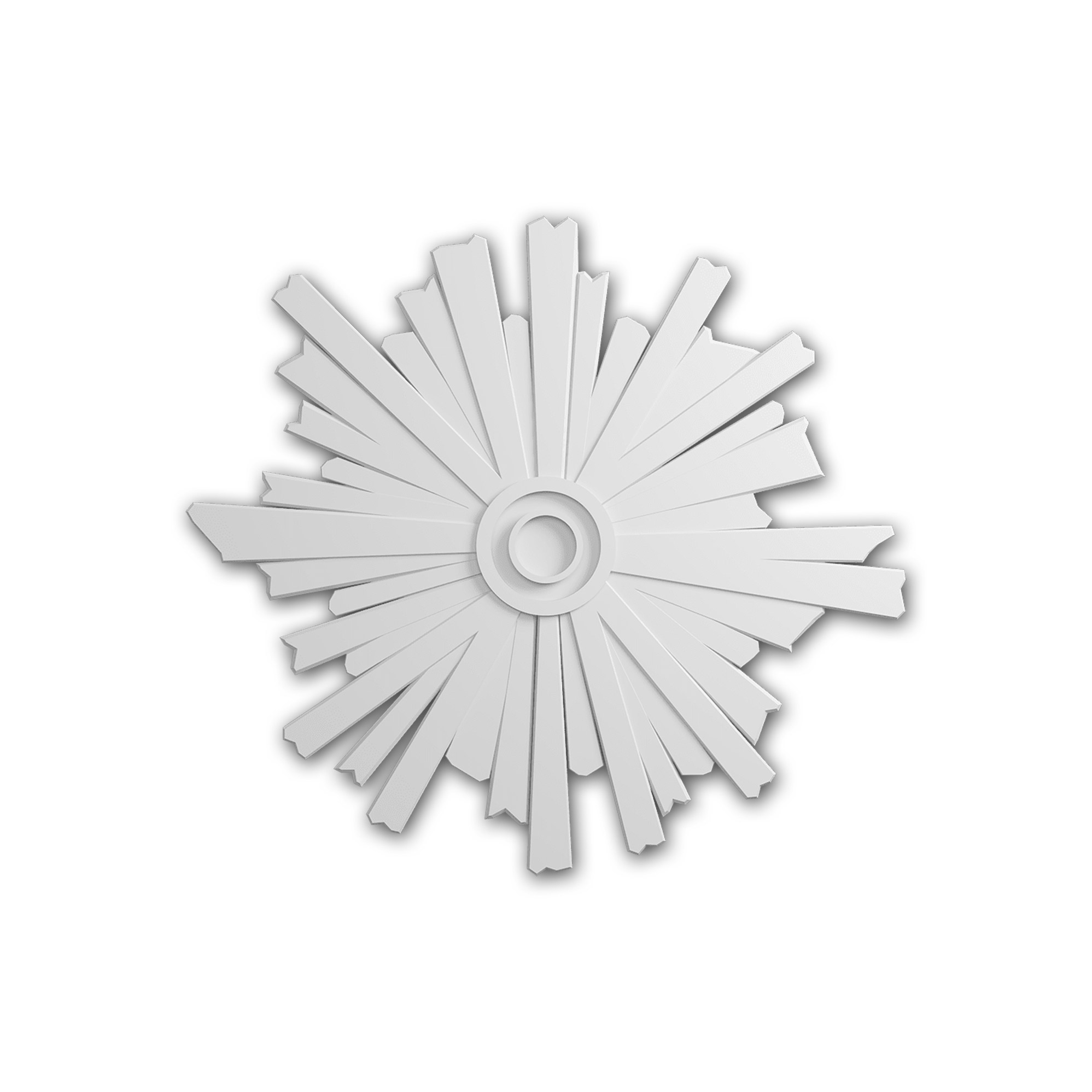 Mostra il prodotto Interior mouldings - Rosone soffitto parete Profhome Decor 156804 del produttore e-Delux