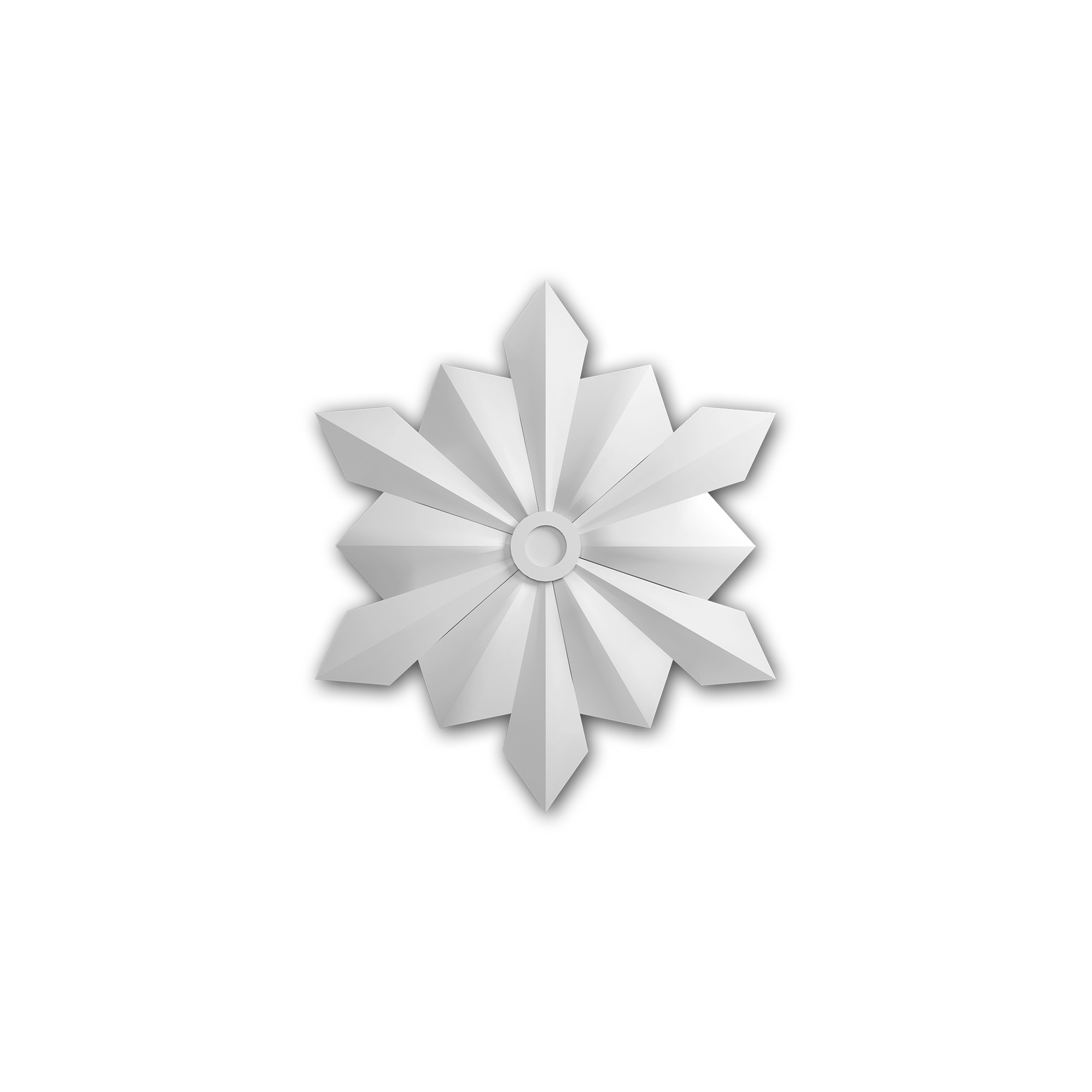 Mostra il prodotto Interior mouldings - Rosone soffitto parete Profhome Decor 156805 del produttore e-Delux