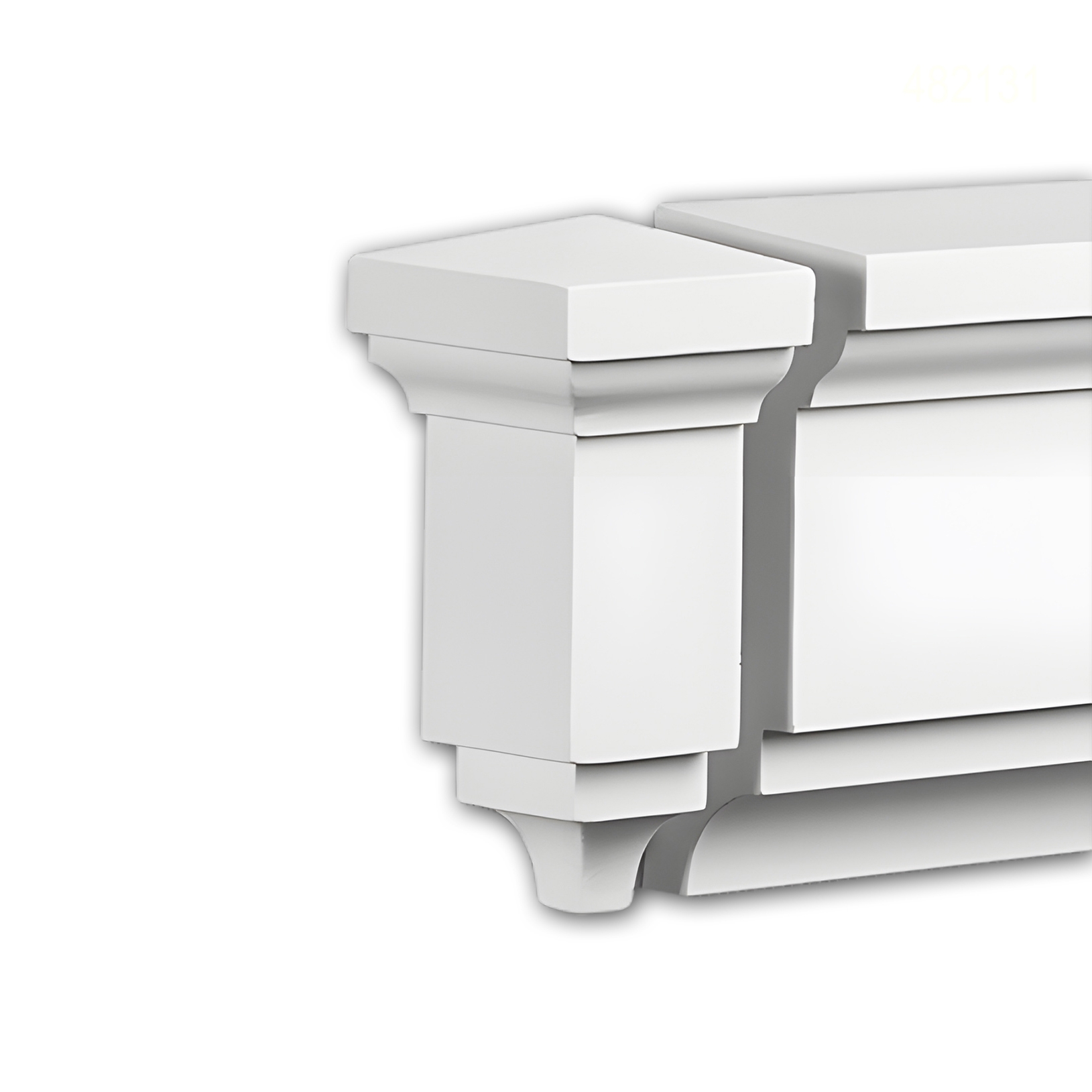 Mostra il prodotto Interior mouldings - Elemento terminale Profhome Decor 482131 del produttore e-Delux