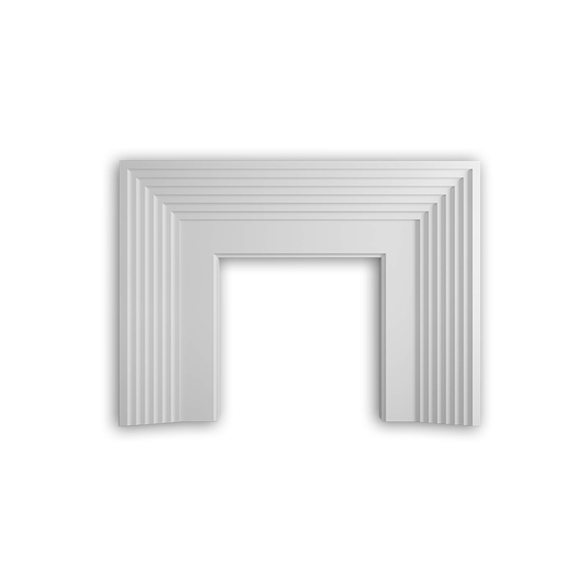 Display product Interior mouldings - Decorative mantelpiece Profhome 164811 from manufacturer e-Delux