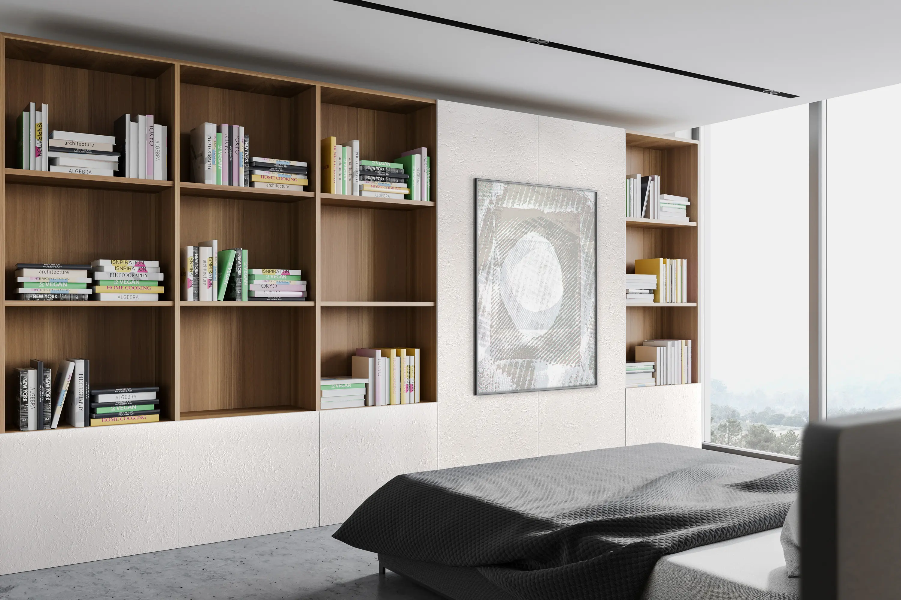 e-Delux - Structure - Panneau mural WallFace Structure Collection 24835