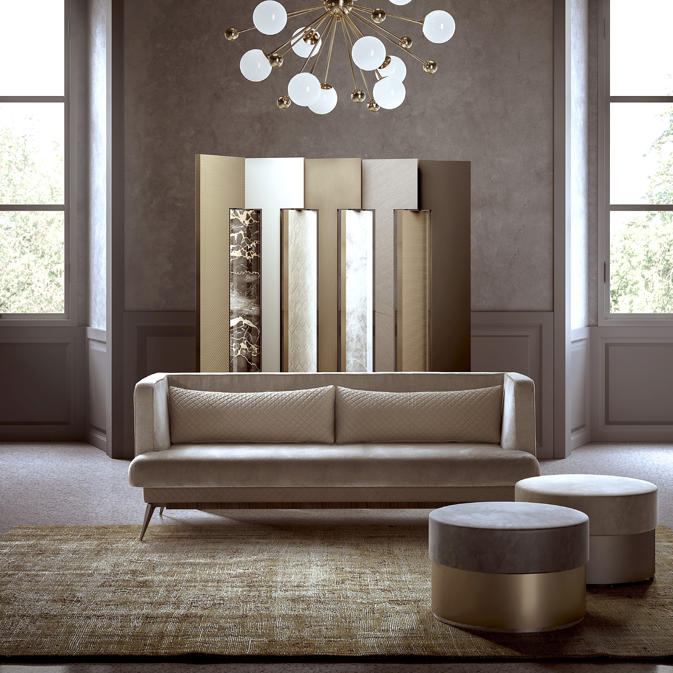 SOFA AND ARMCHAIRS