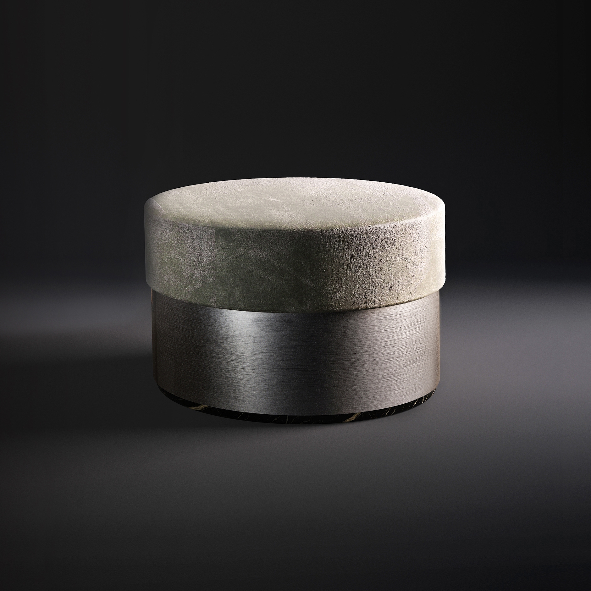 Afficher le produit Gramercy Pouf du fabricant Rossato