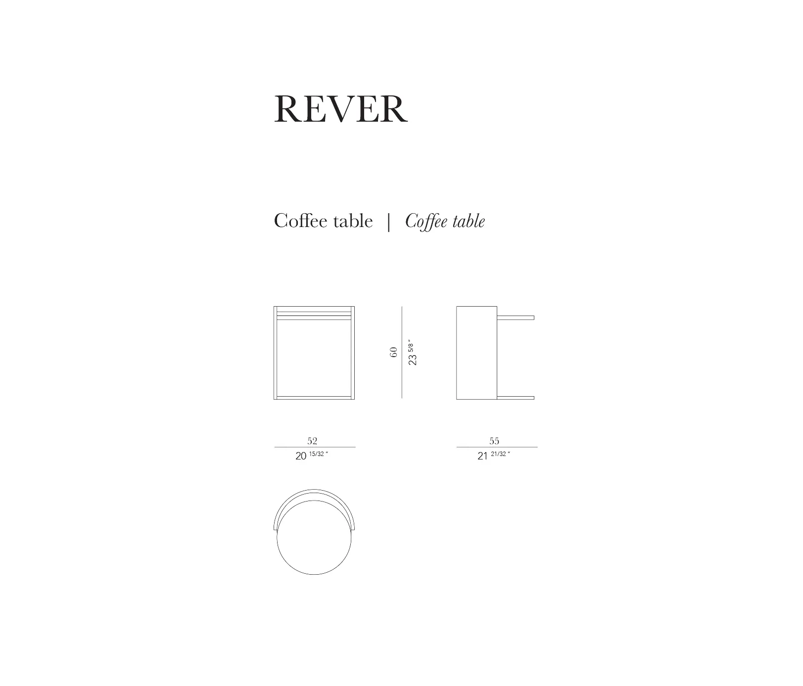 Rossato - Rever Side Table