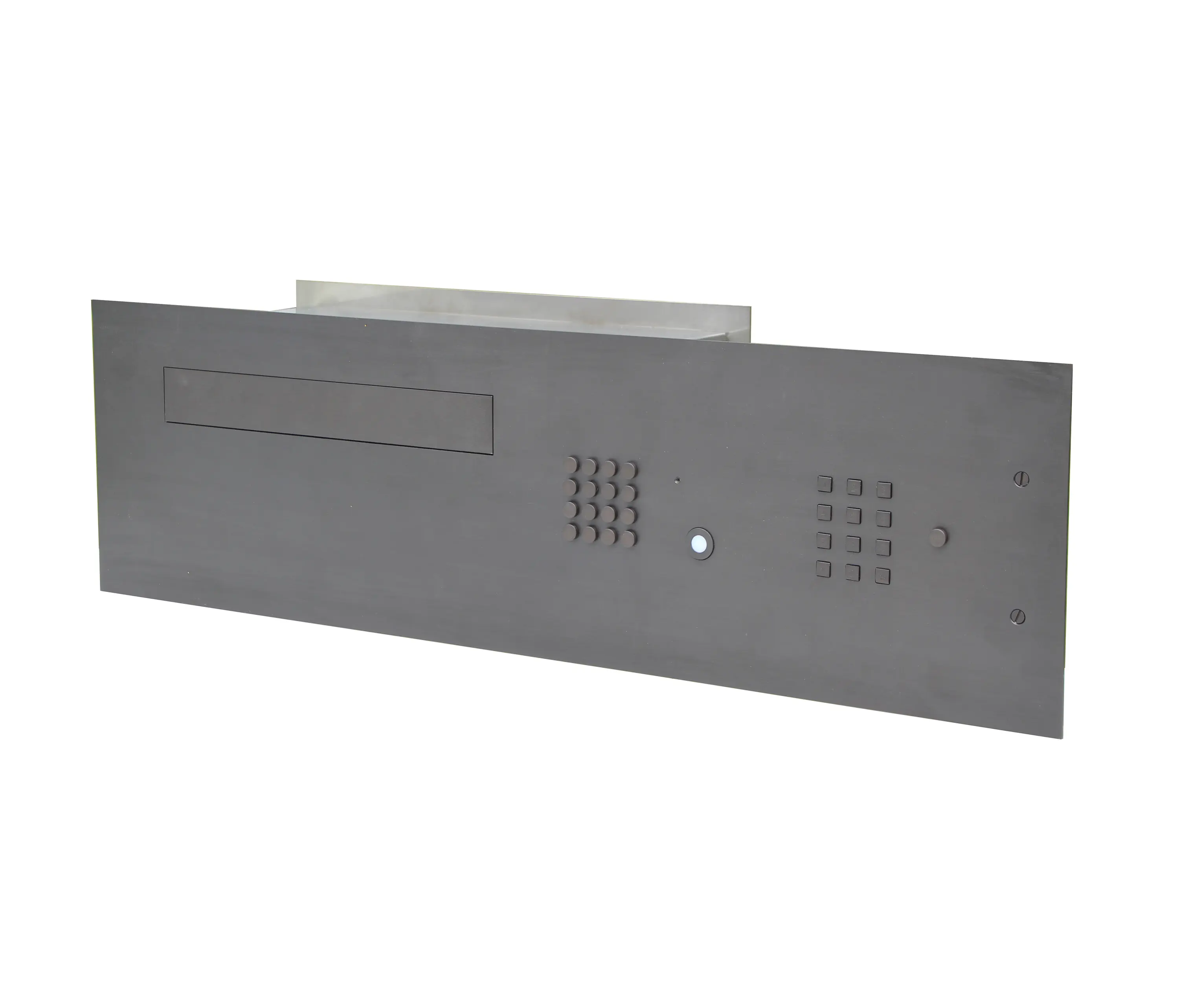 FASTTEL BELGIUM - Letterbox with wireless system in bronze matt