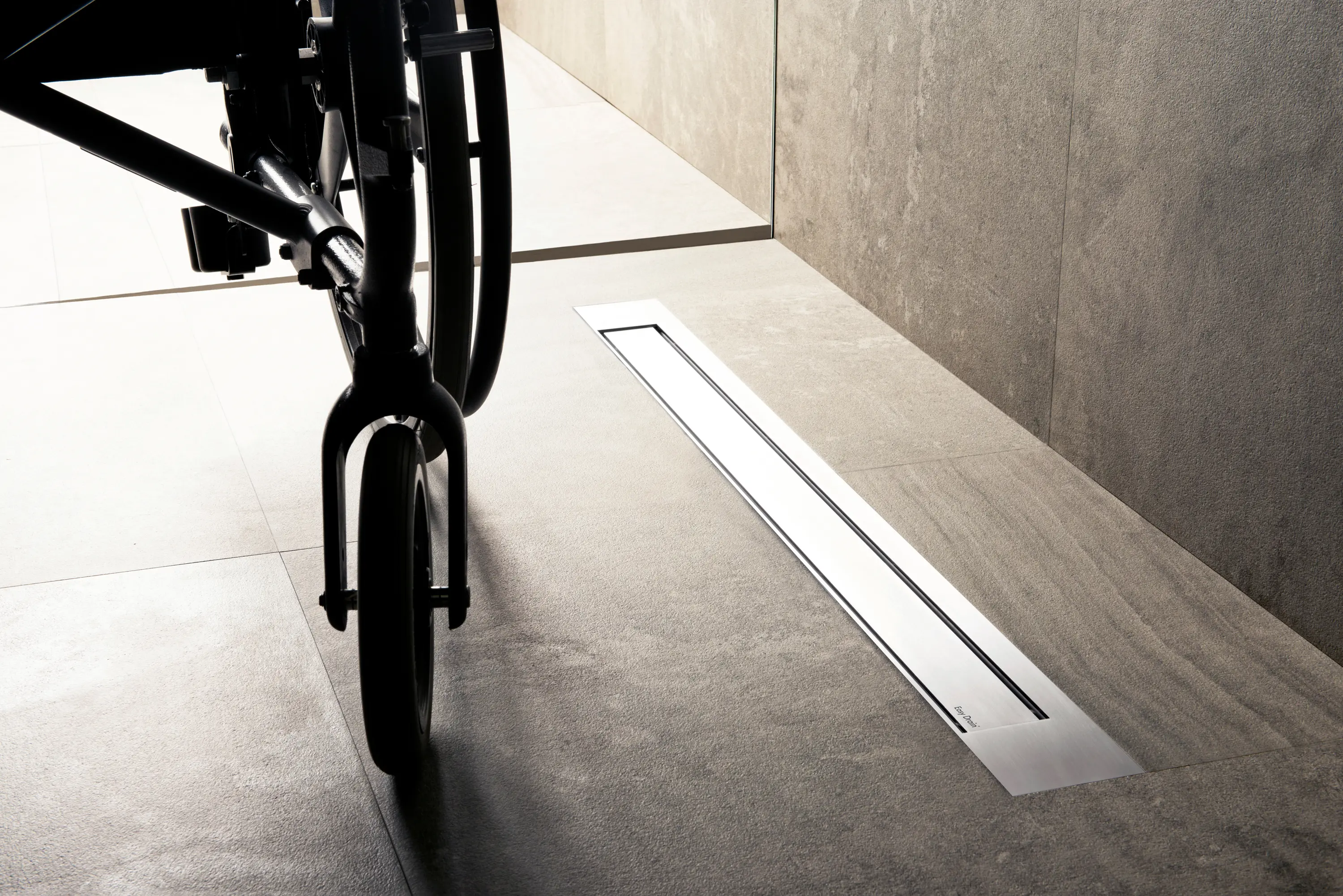 Easy Drain - Modulo Design Z-3 Chrome Green Glass