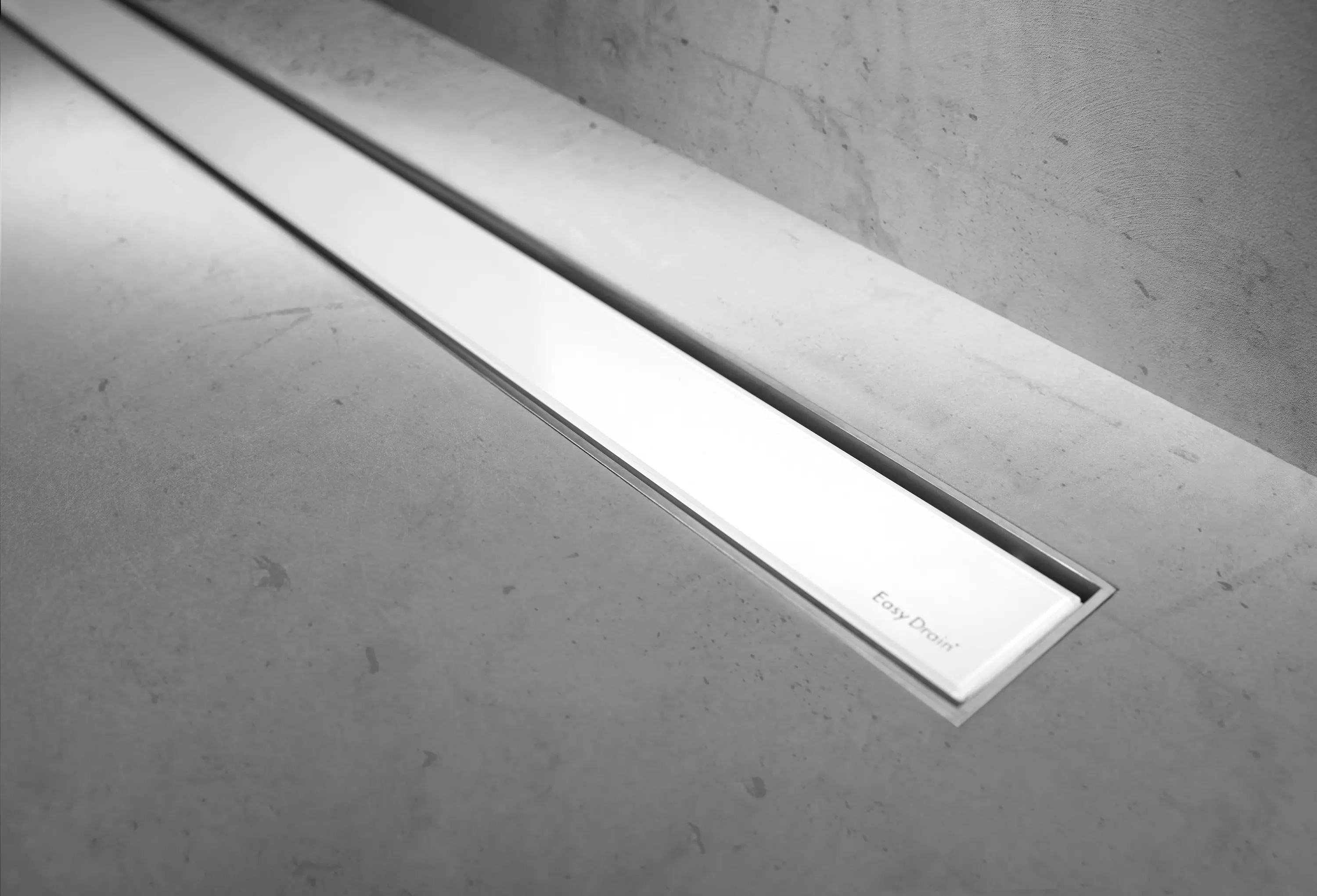 Easy Drain - Modulo TAF White Glass