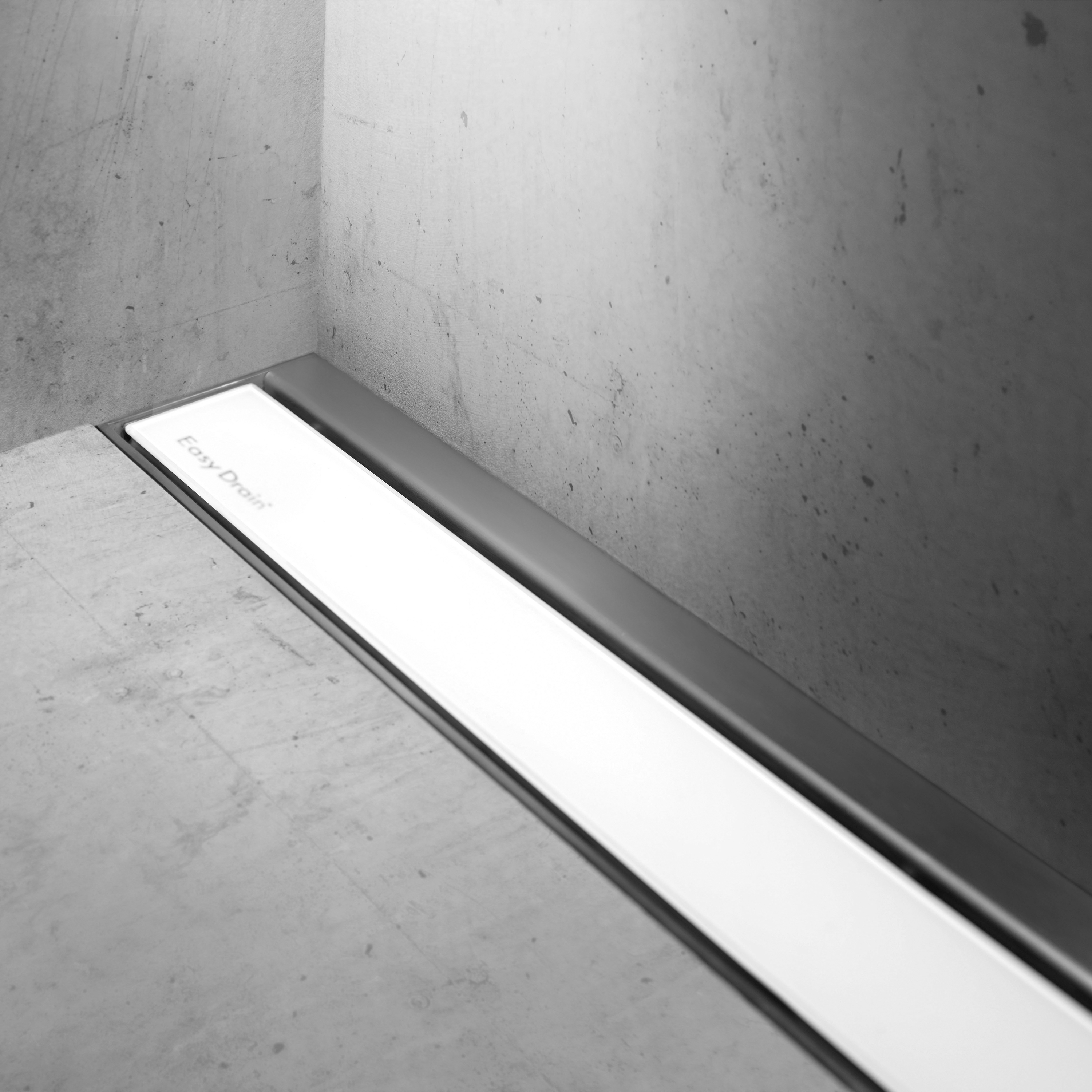 Display product Modulo TAF Wall White Glass from manufacturer Easy Drain