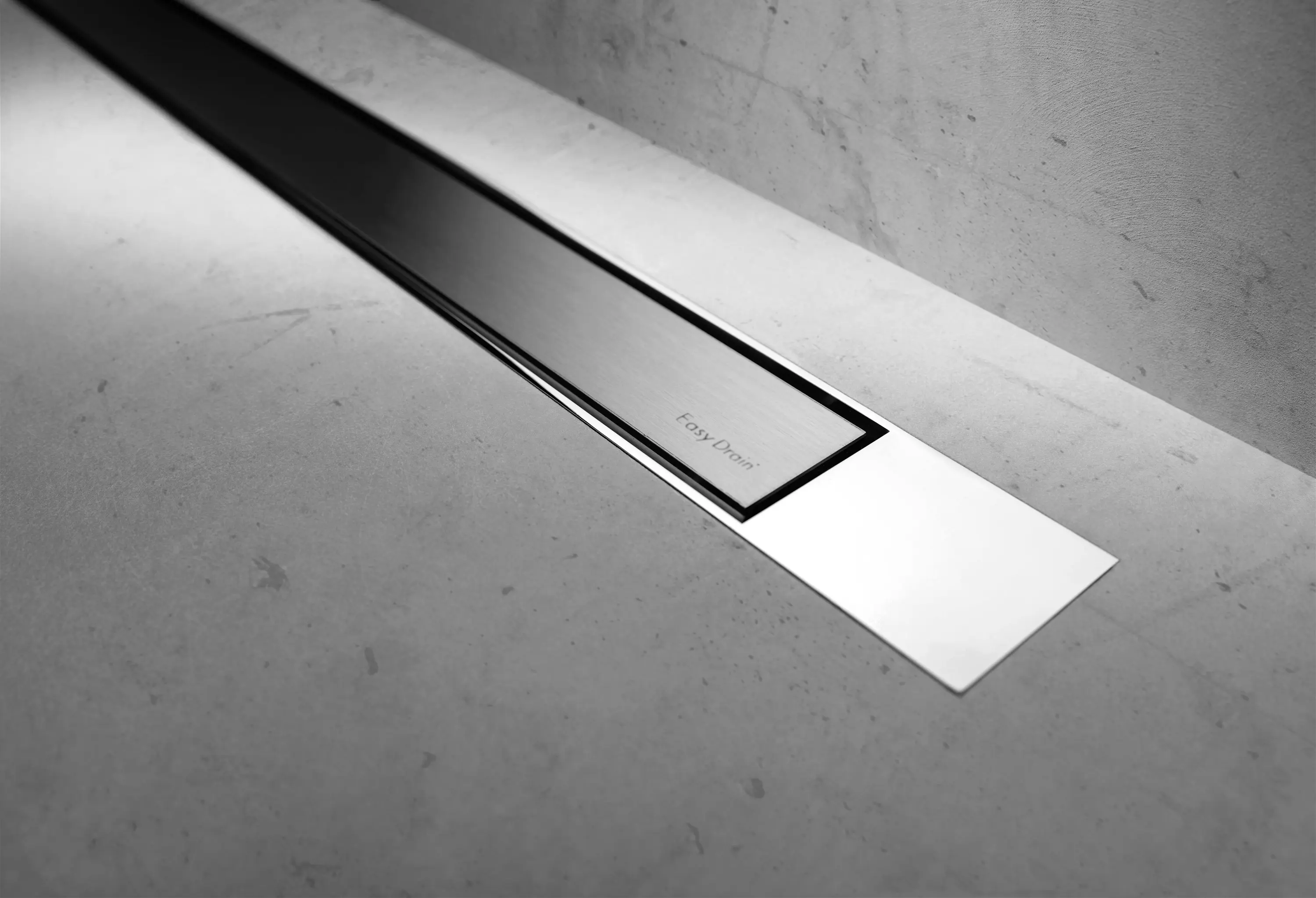 Easy Drain - Modulo Design Z-2 Chrome Brush