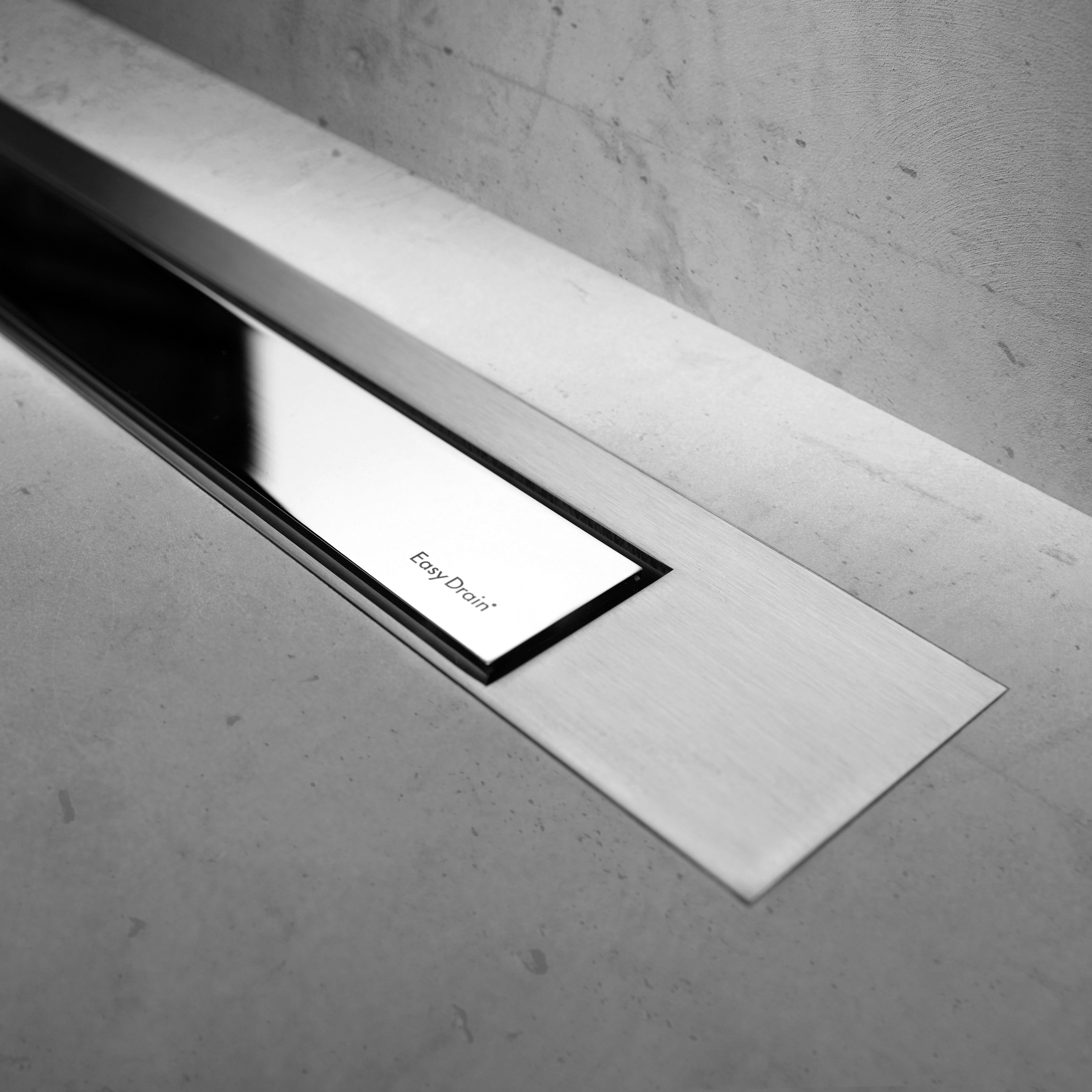 Display product Modulo Design Z-3 Brush Chrome from manufacturer Easy Drain