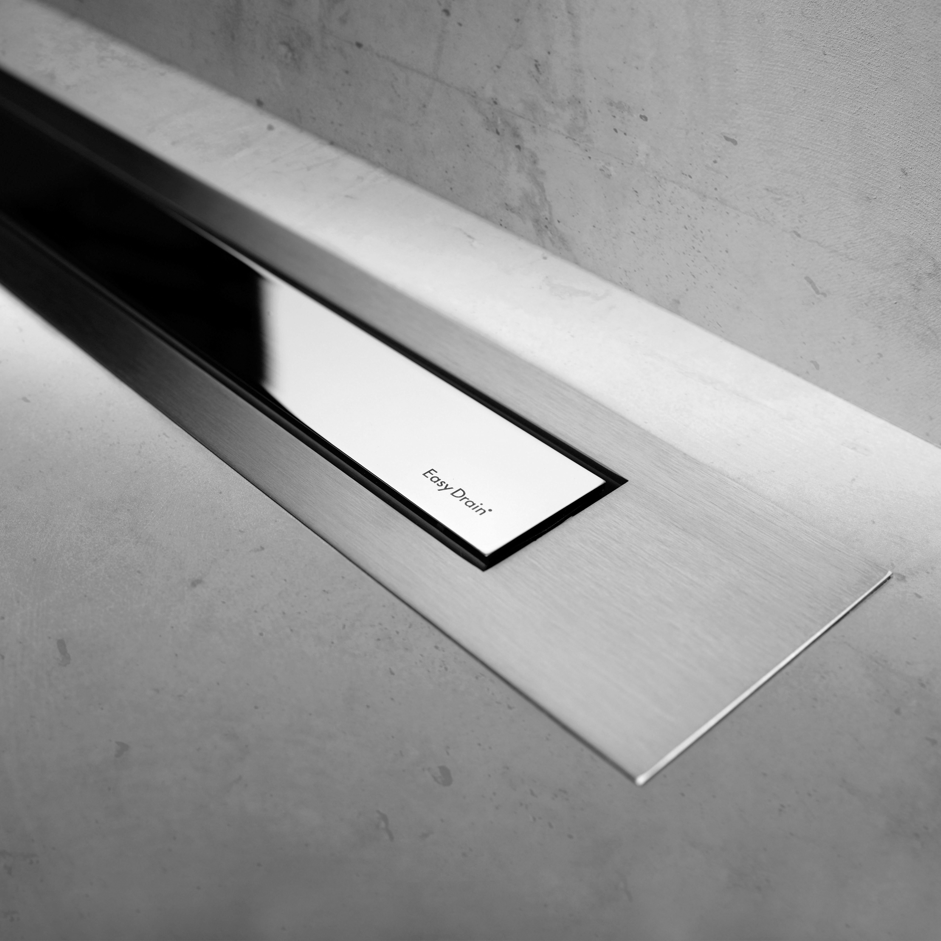 Display product Modulo Design Z-4 Brush Chrome from manufacturer Easy Drain