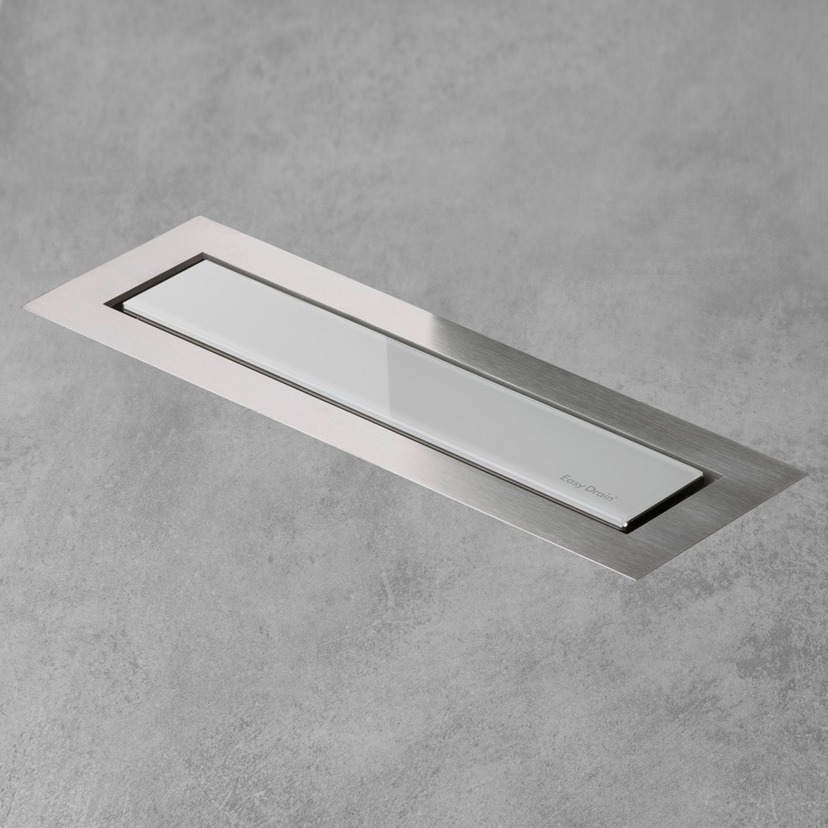 Display product Aqua Jewels Linea Design White Glass from manufacturer Easy Drain