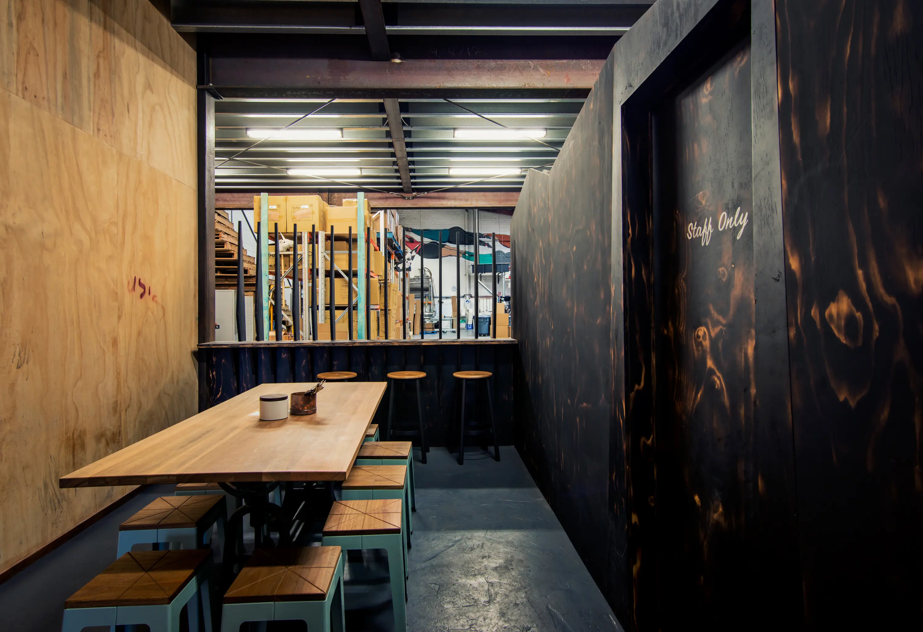DesignByThem - Timber Tuck Table
