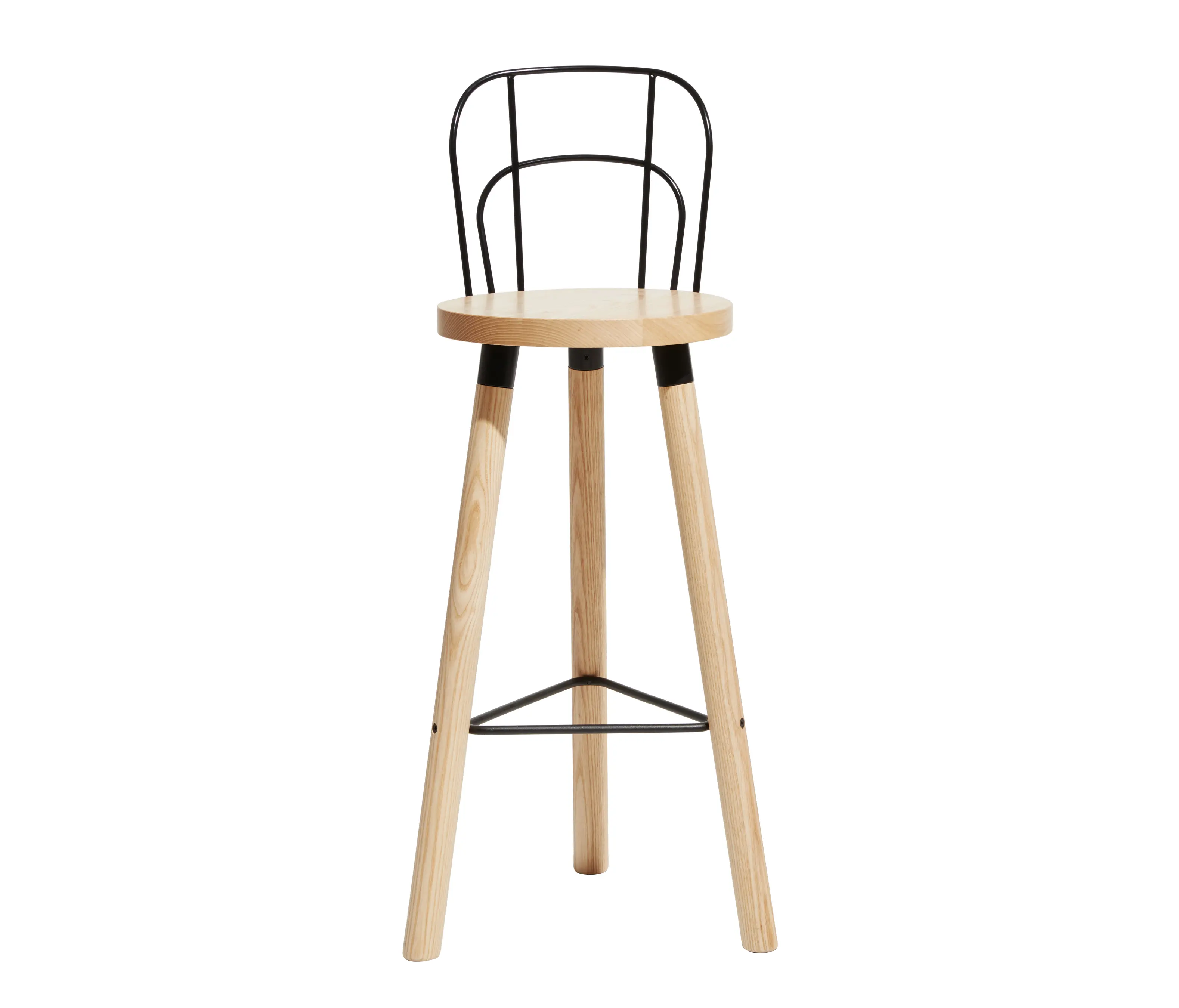 DesignByThem - Partridge Bar Stool with Backrest