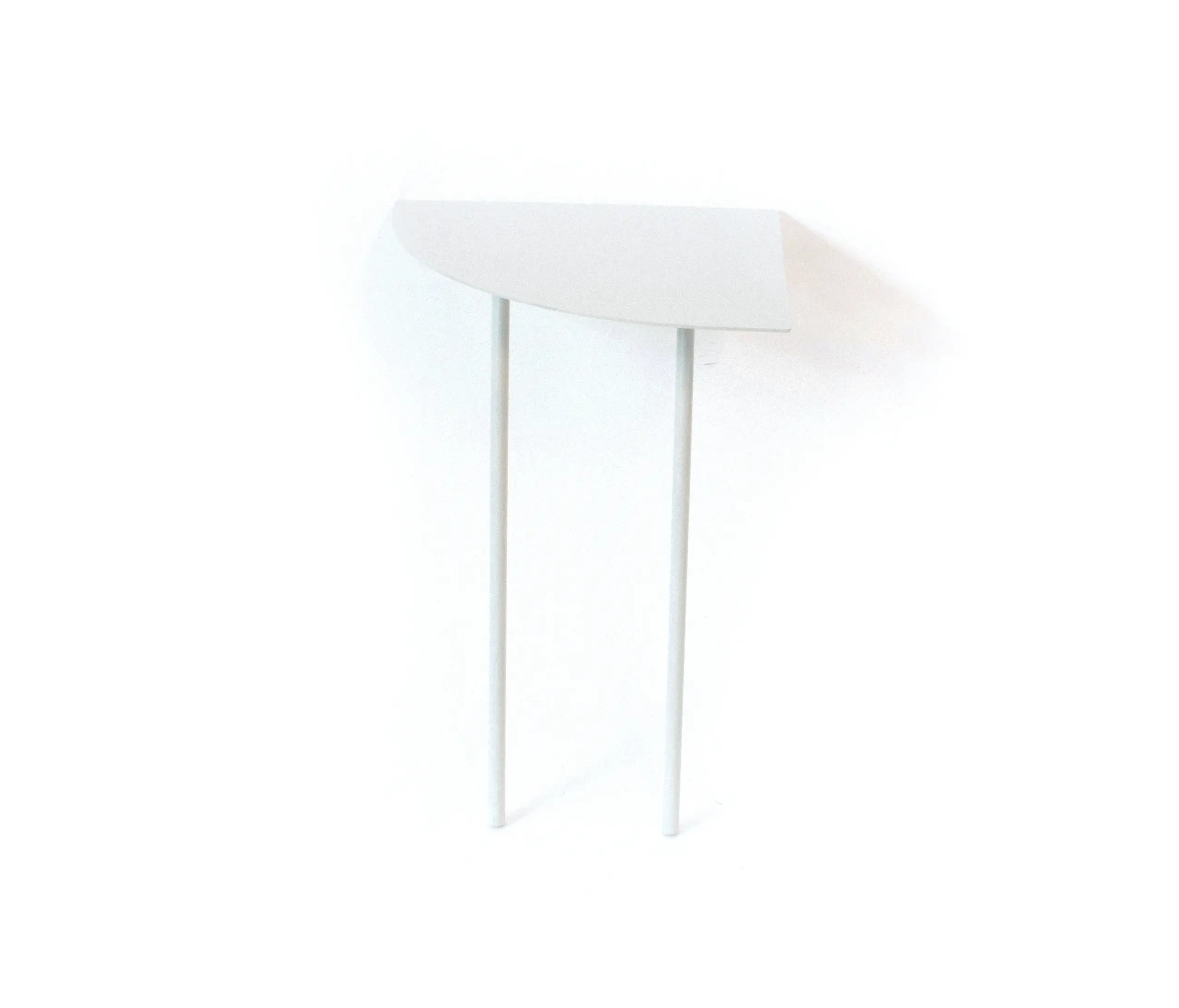 Untitled Story - Untitled Table White Half Circle