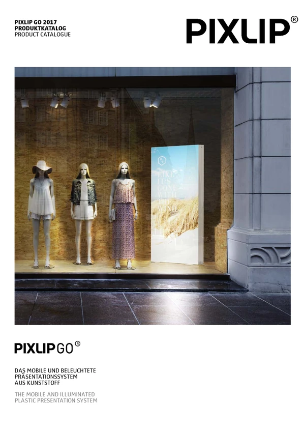 Vorschaubild für die Datei Pixlip Go | Produktkatalog 2017