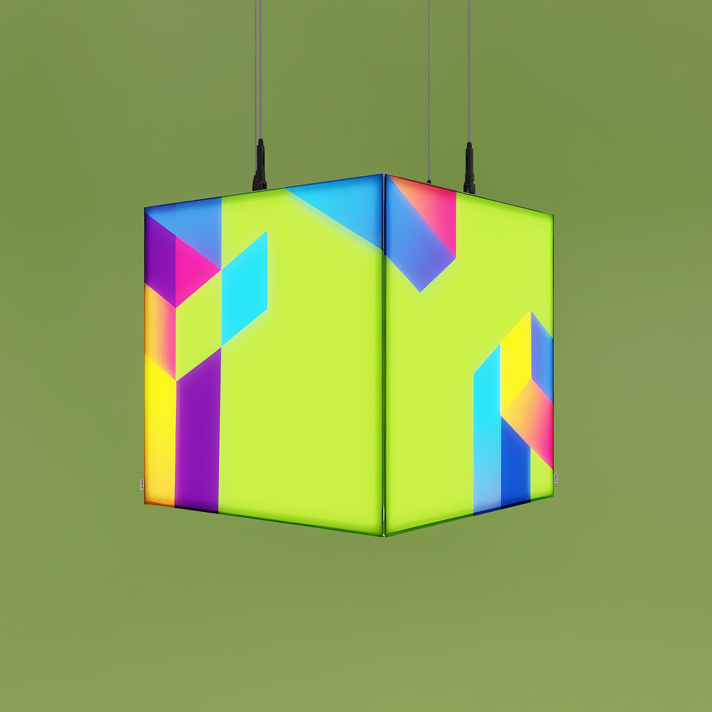 Display product EXPO Kubus Lightbox from manufacturer PIXLIP