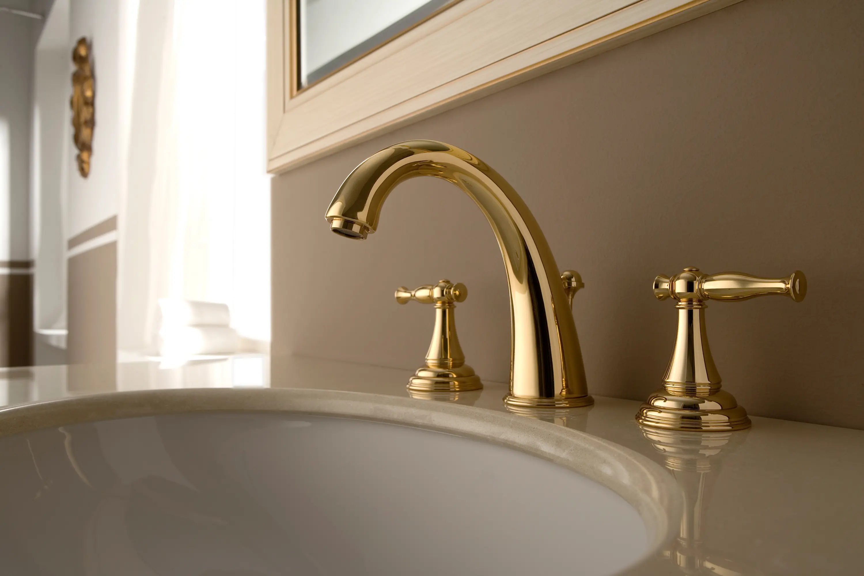 Graff - Lauren - Deck-mounted bathtub set