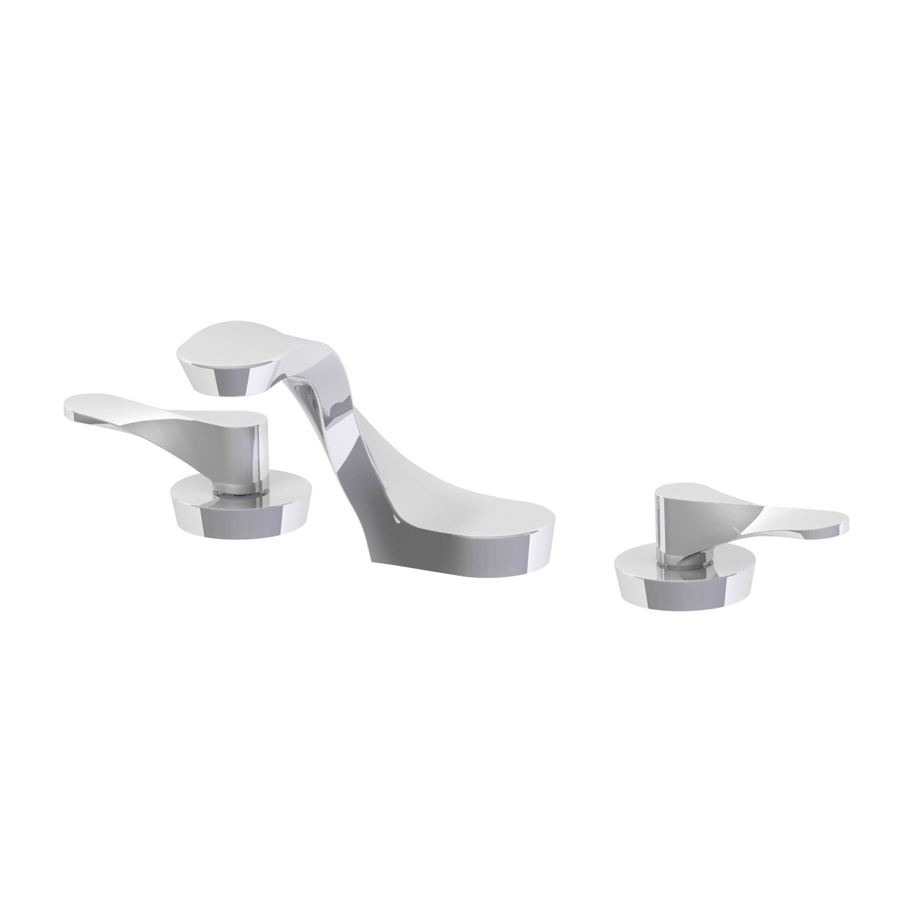 Display product Ametis - Three-hole washbasin mixer from manufacturer Graff