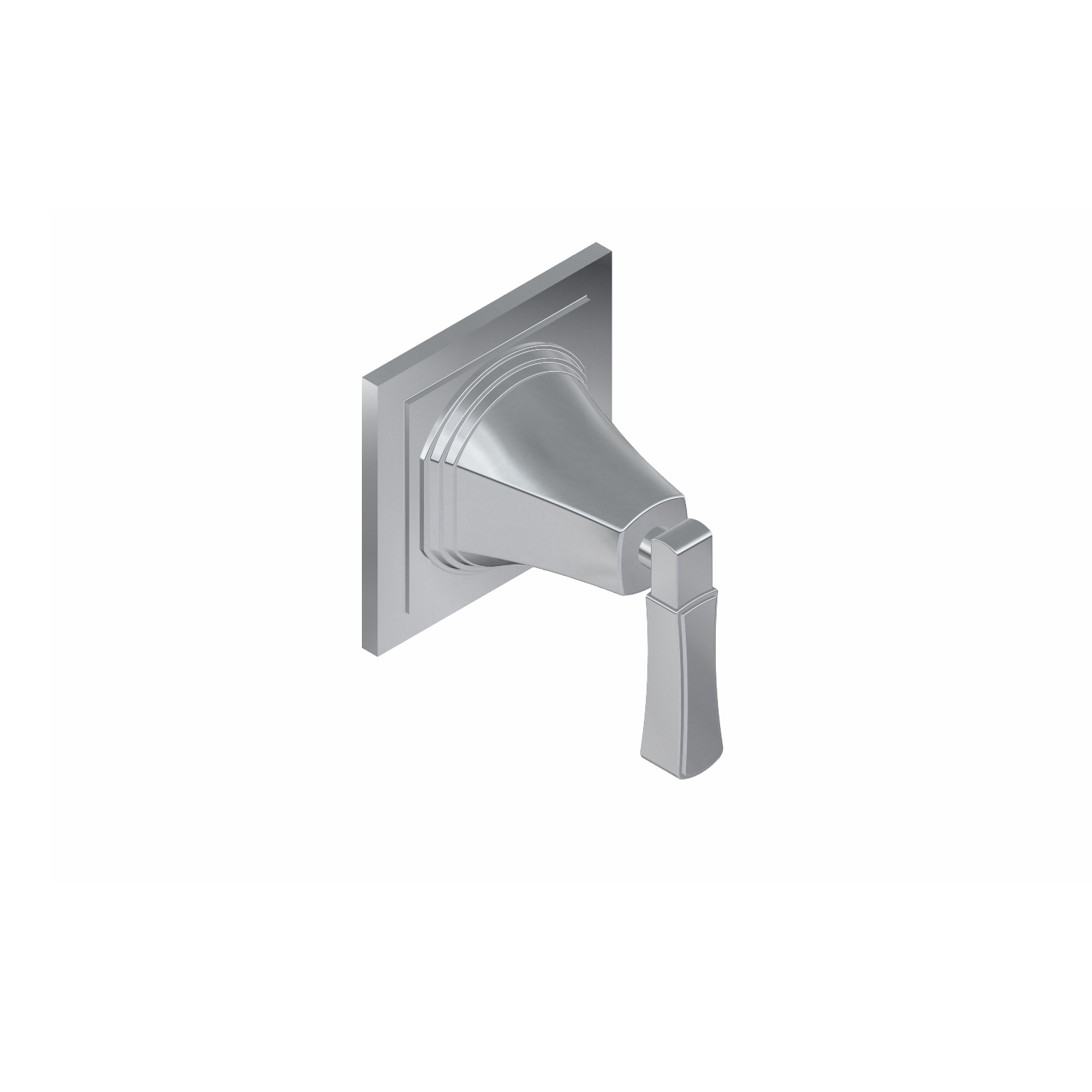 Display product Finezza - 3/4" concealed diverter with 2 outlets - exposed parts from manufacturer Graff