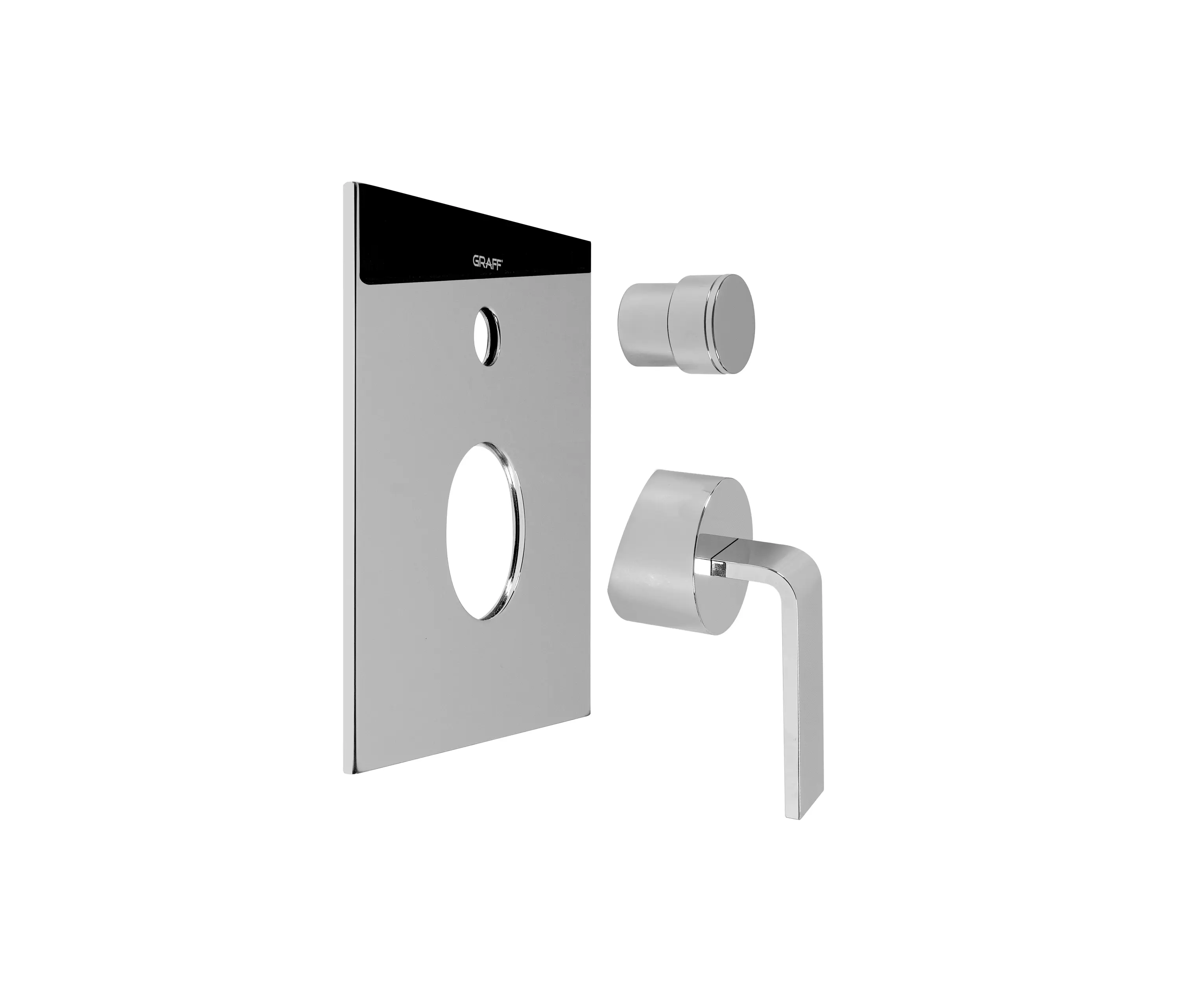 Graff - Immersion - Concealed shower mixer with diverter 1/2" - exposed parts