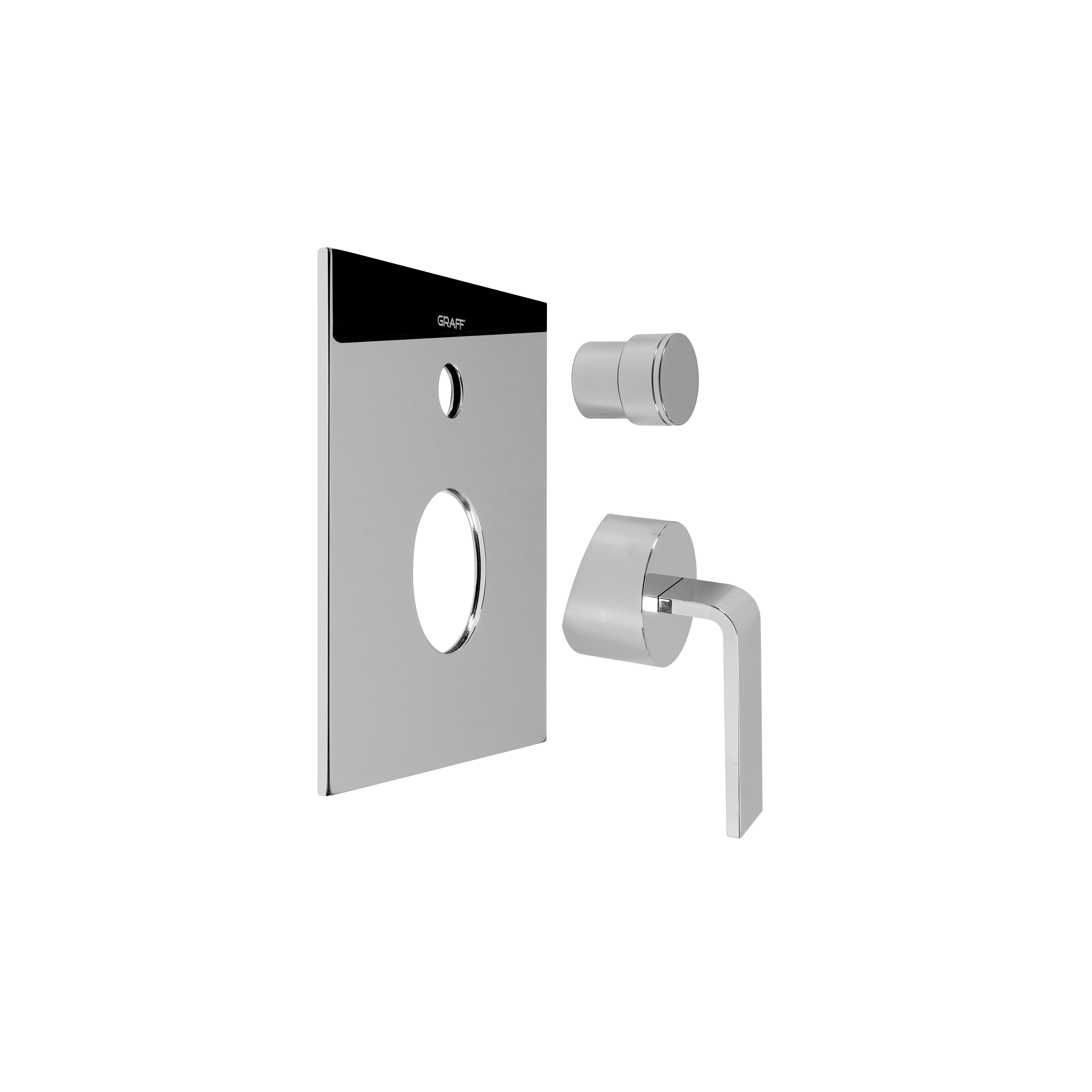 Display product Immersion - Concealed shower mixer with diverter 1/2" - exposed parts from manufacturer Graff