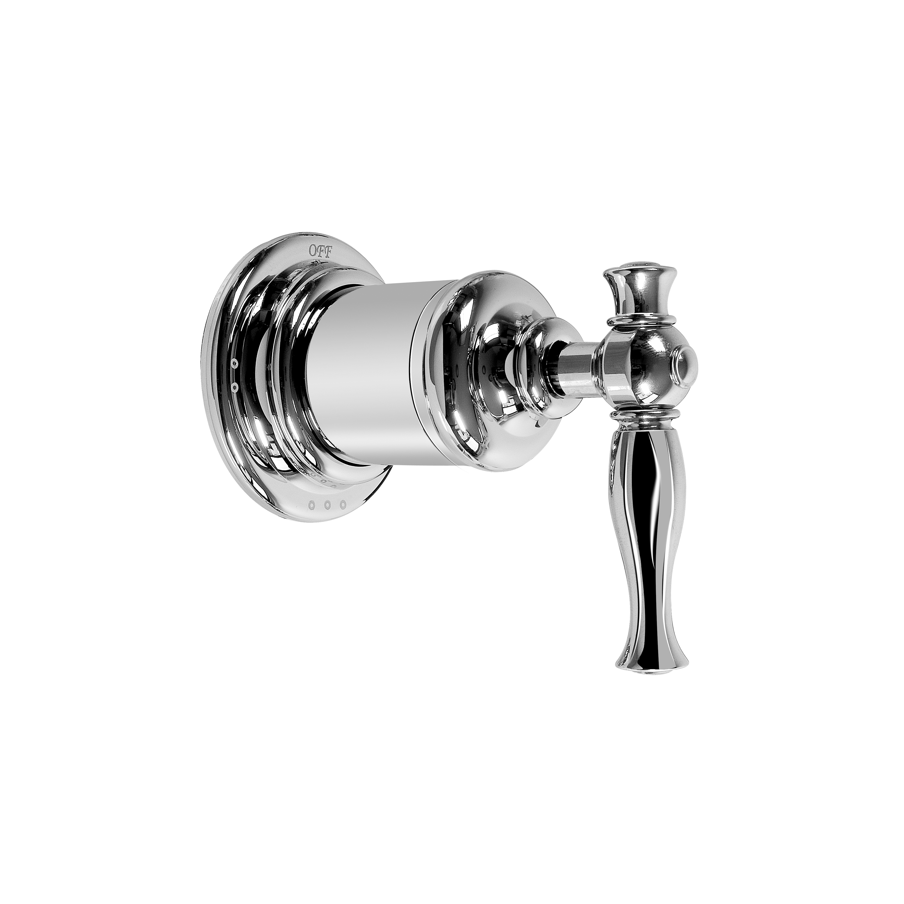 Display product Lauren - 1/2" concealed 4-way diverter - exposed parts from manufacturer Graff
